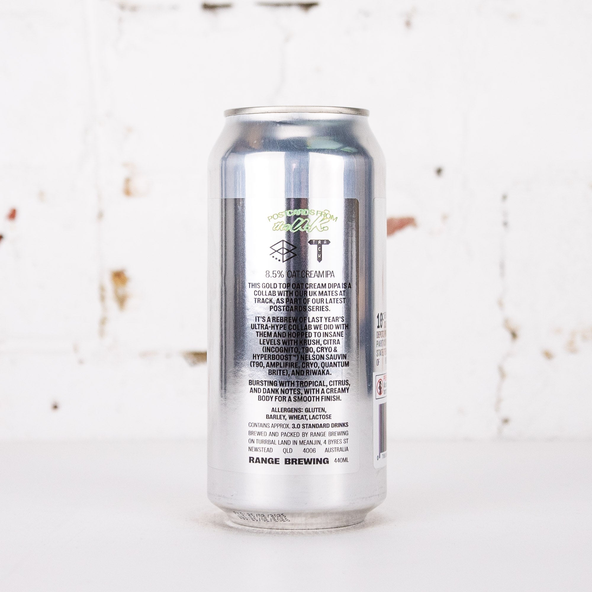 Range x Track 'Solara' DDH Oat Cream DIPA