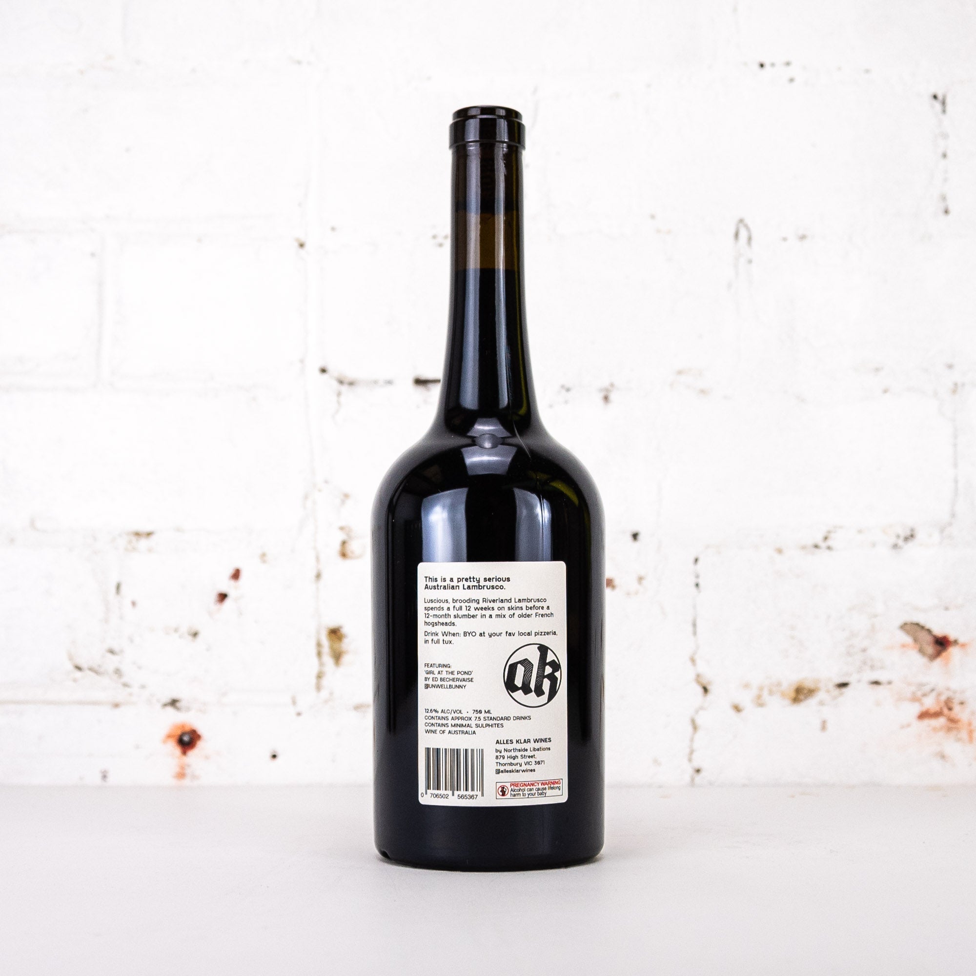 Alles Klar - Reserva Lambrusco 2022 750ml