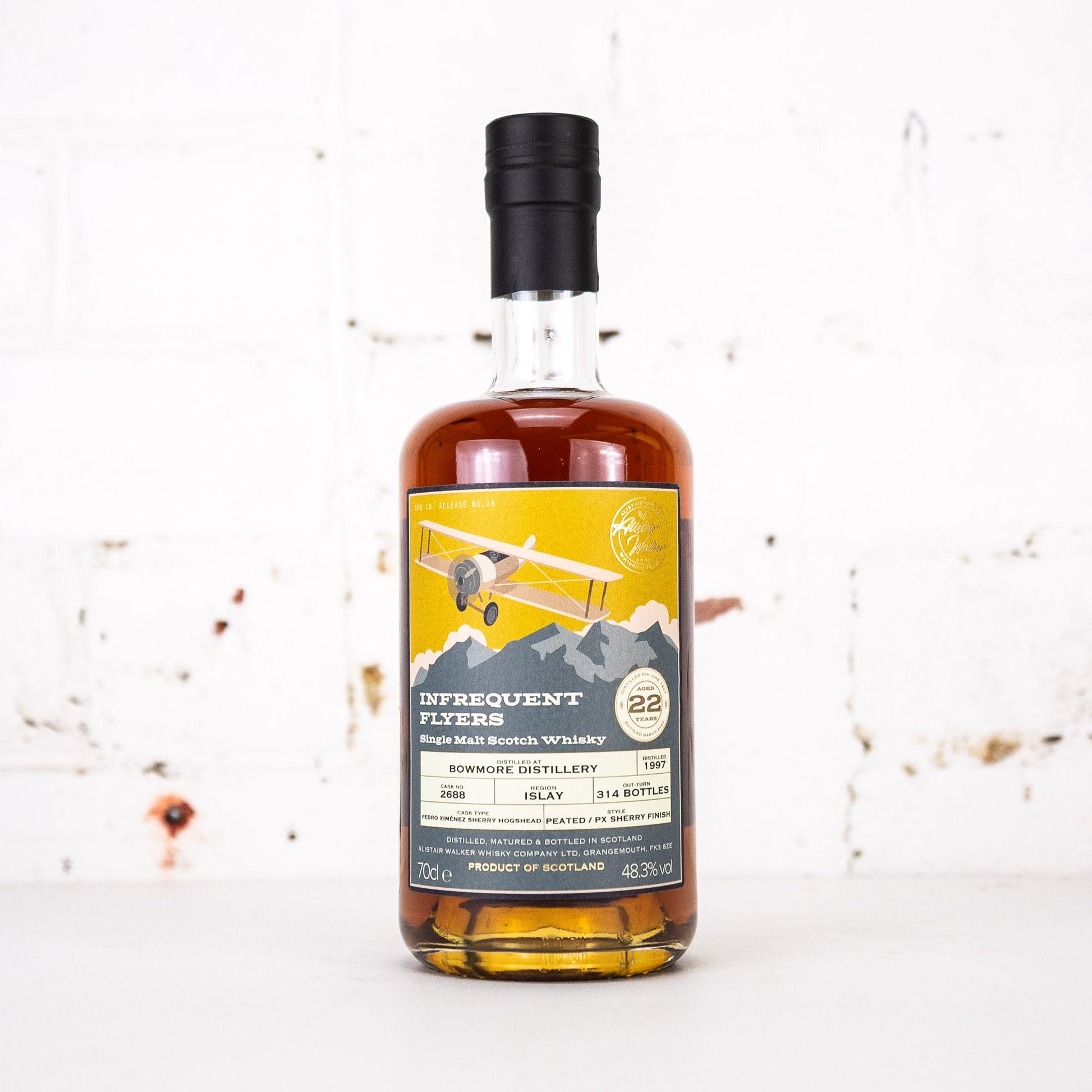 Alistair Walker - Infrequent Flyers #18 Bowmore 1997 700ml