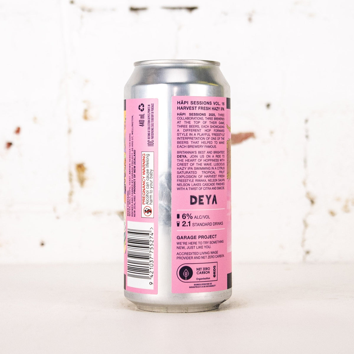 Garage Project x DEYA - 'Hapi Sessions Vol 16: Crest of the Wave' Hazy IPA