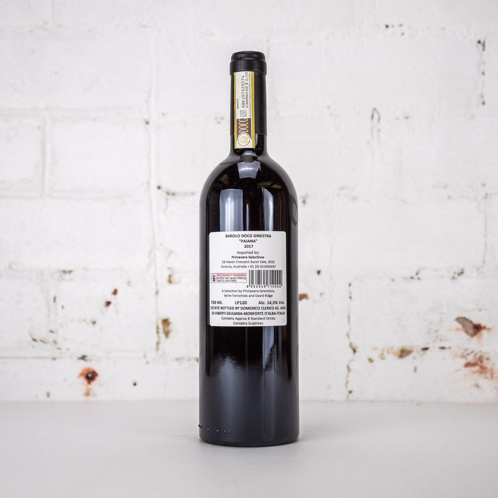 Domenico Clerico - Pajana Barolo 2017 750ml