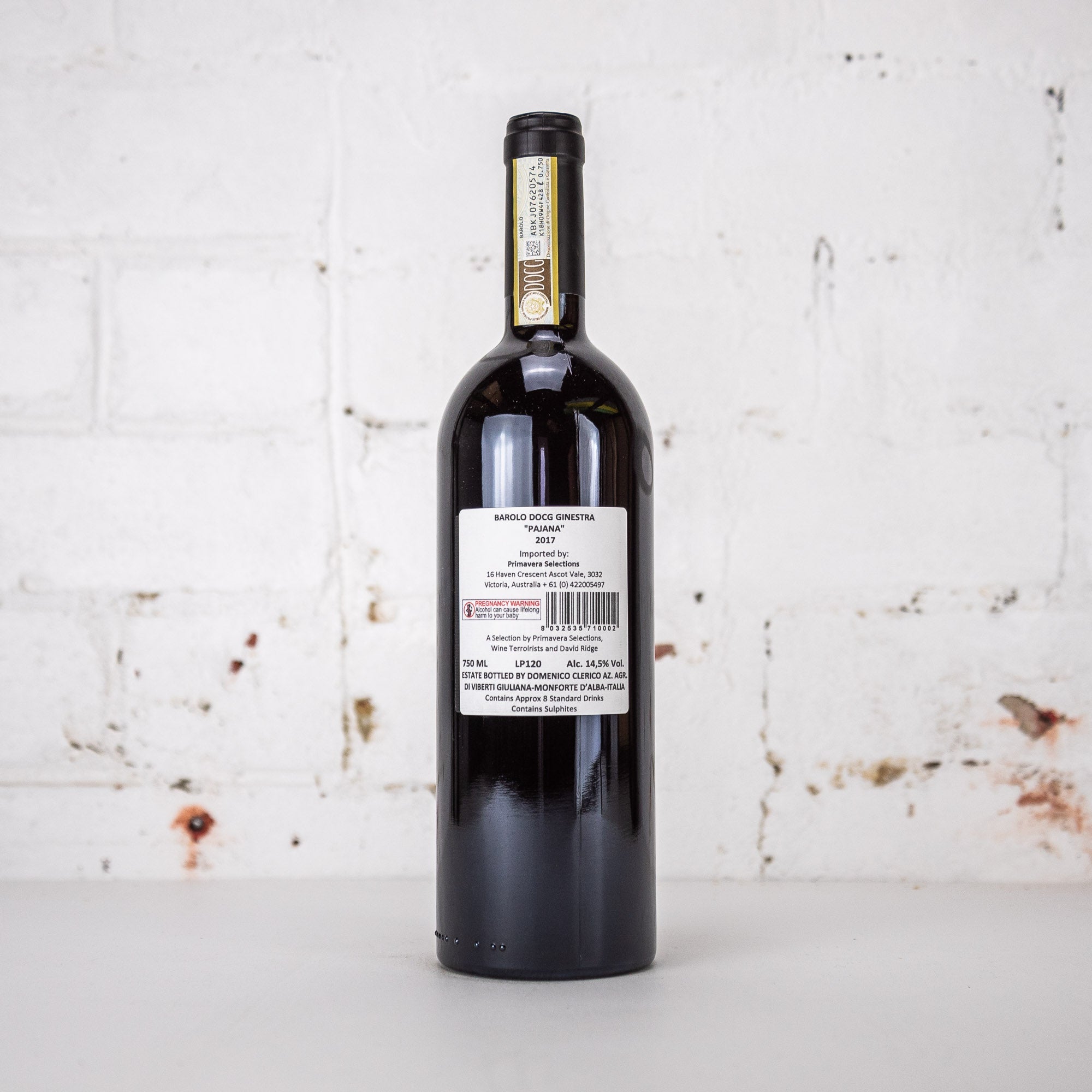 Domenico Clerico - Pajana Barolo 2017 750ml