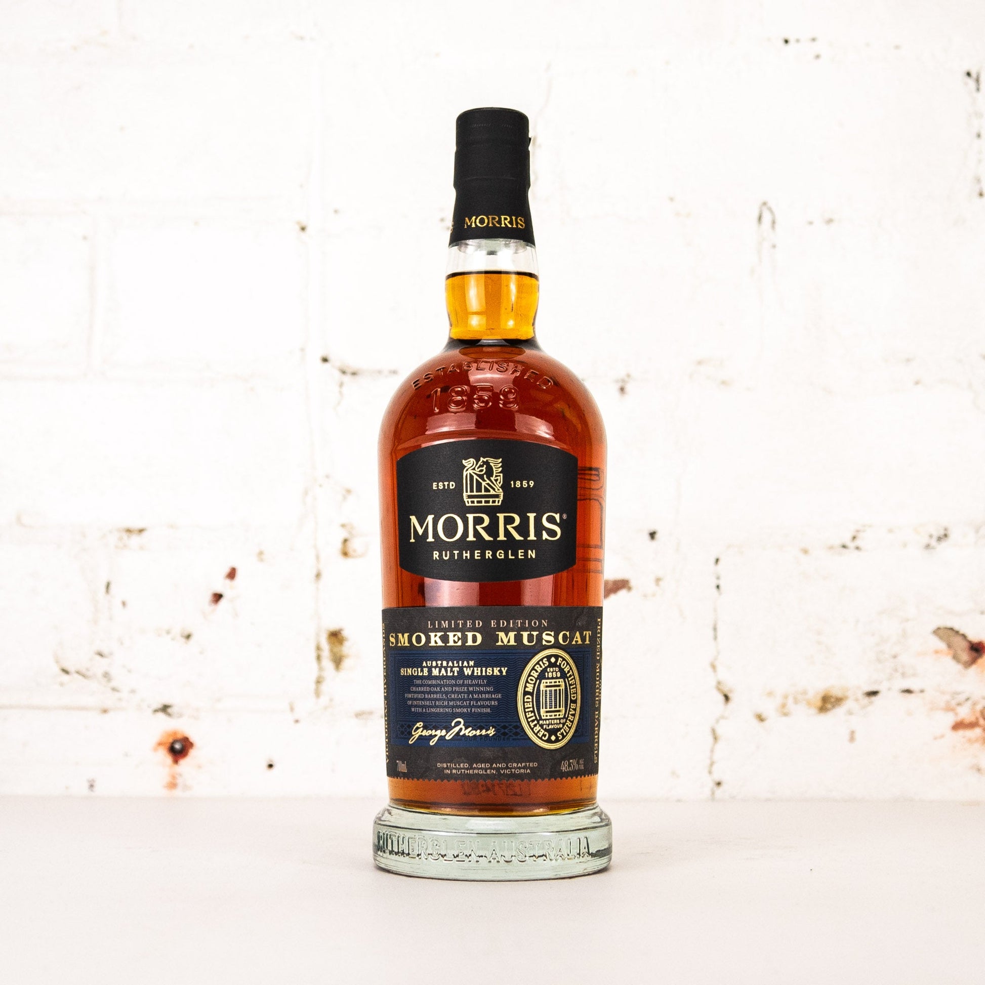 Morris - Smoked Muscat Barrel Single Malt Whisky 700ml