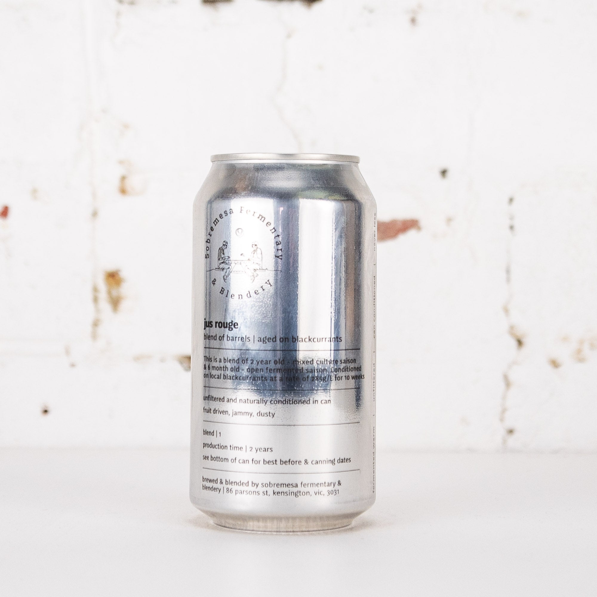 Sobremesa - Jus Rouge BA Mixed Culture with Blackcurrants