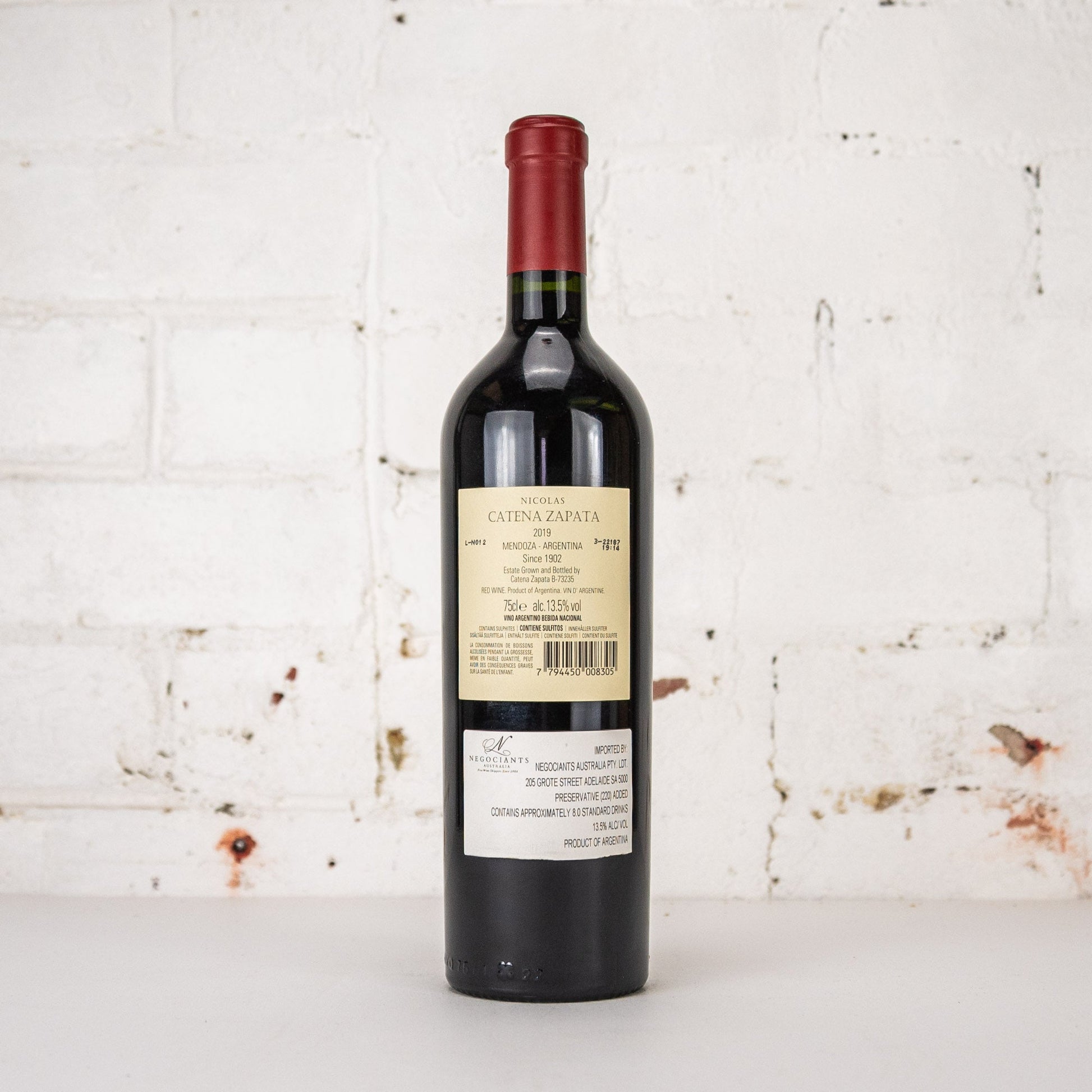 Catena Zapata - Nicolas Catena Zapata 2019 750ml