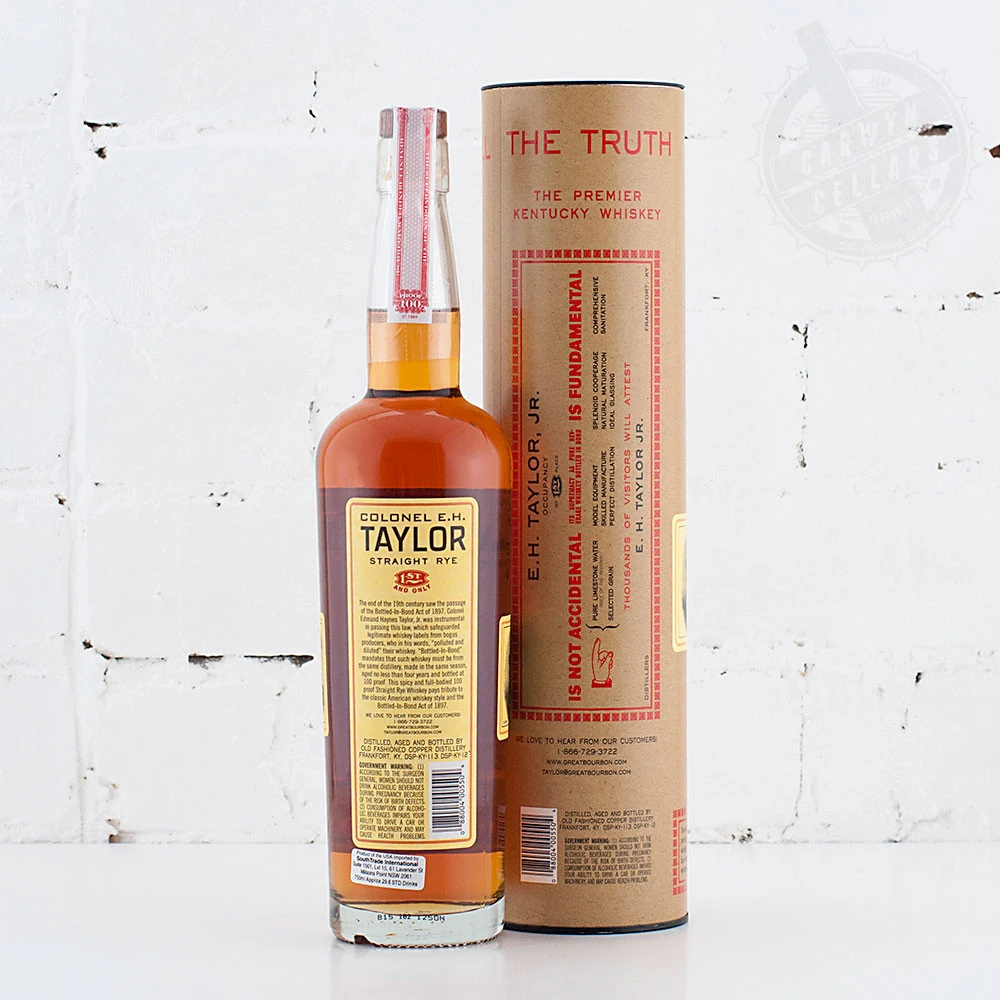 EH Taylor - Straight Rye 700ml
