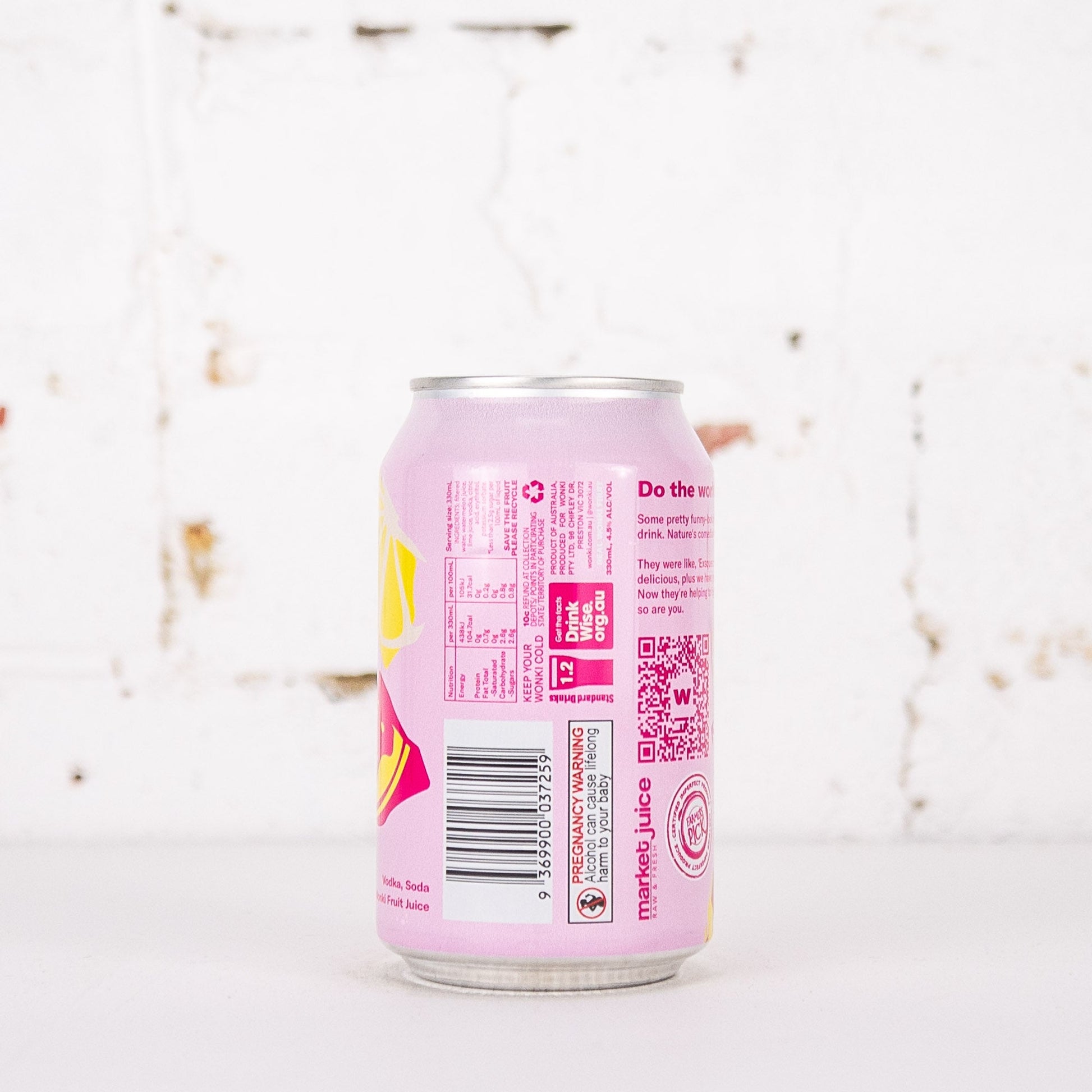 Wonki - Watermelon & Lemon Vodka Soda