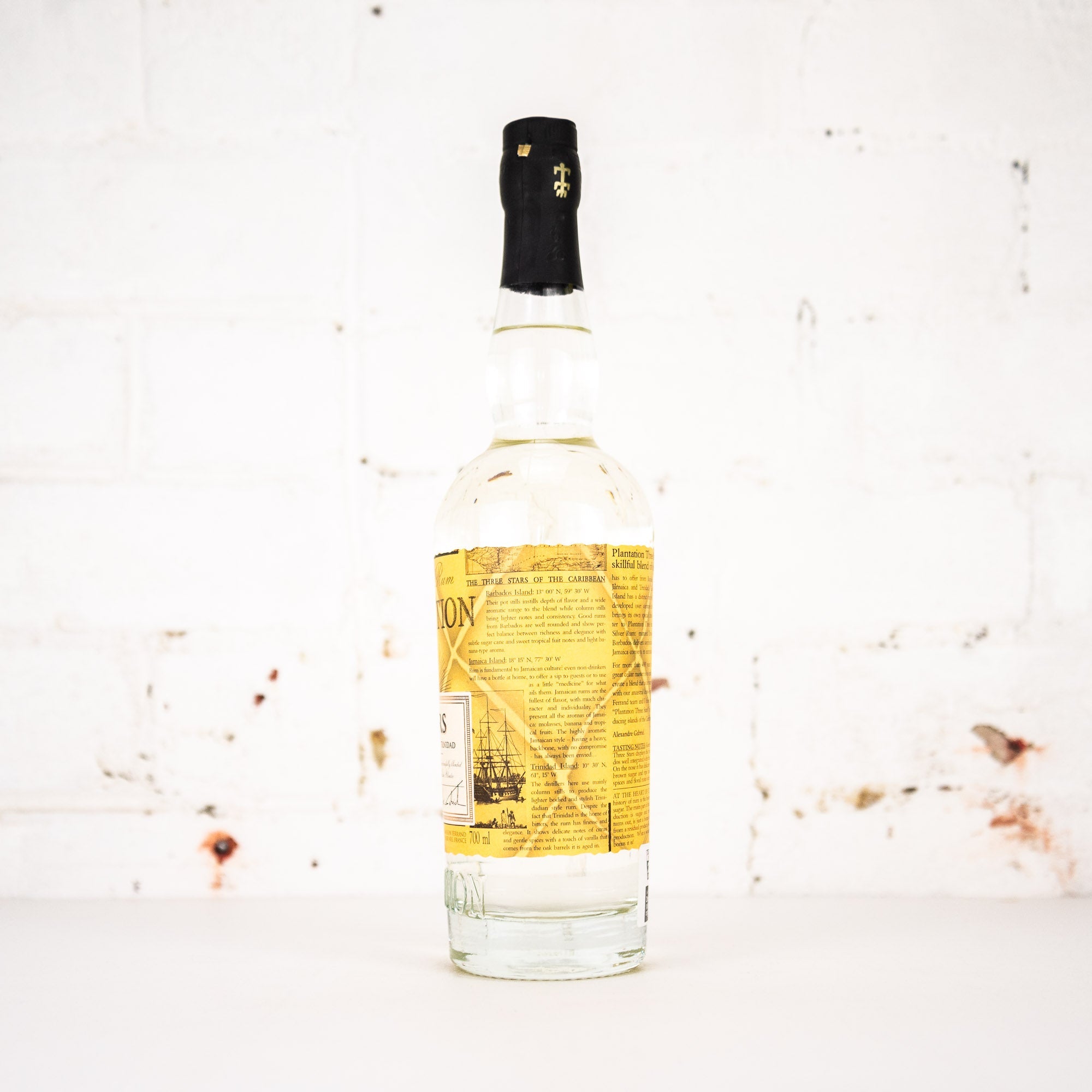 Plantation - 3 Stars White Rum 700ml