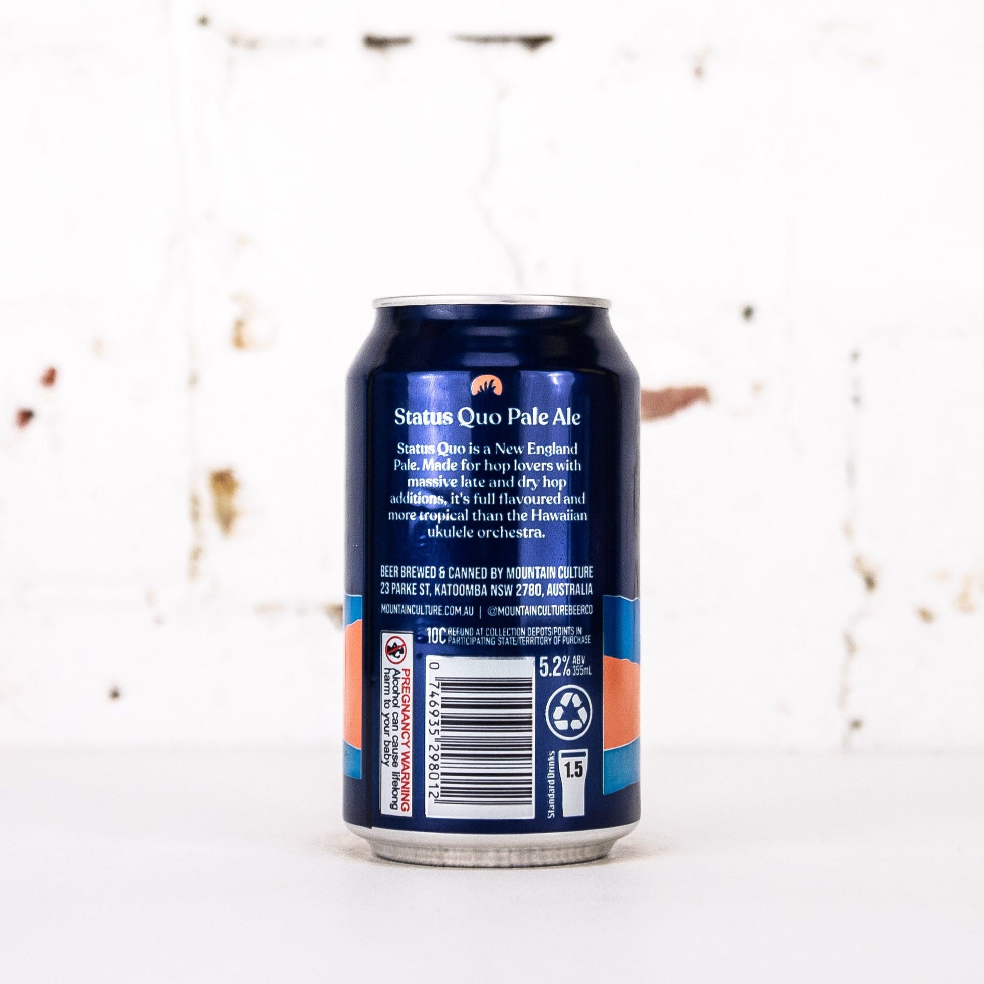 Mountain Culture - Status Quo Pale Ale