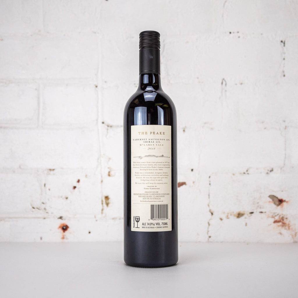 Hickinbotham - The Peake Cabernet Shiraz 2018 750ml