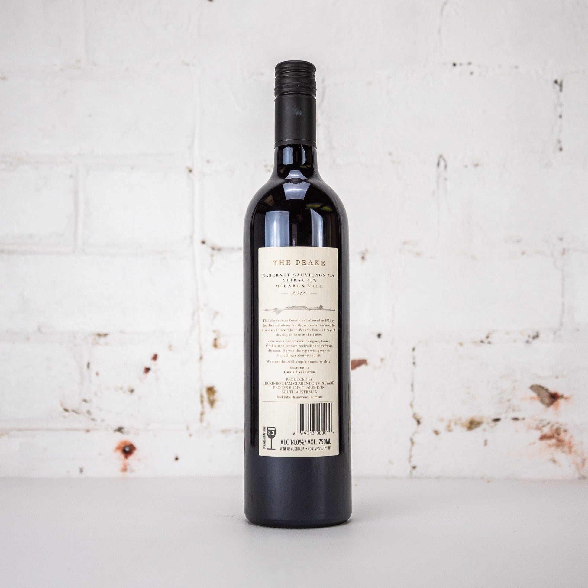 Hickinbotham - The Peake Cabernet Shiraz 2018 750ml