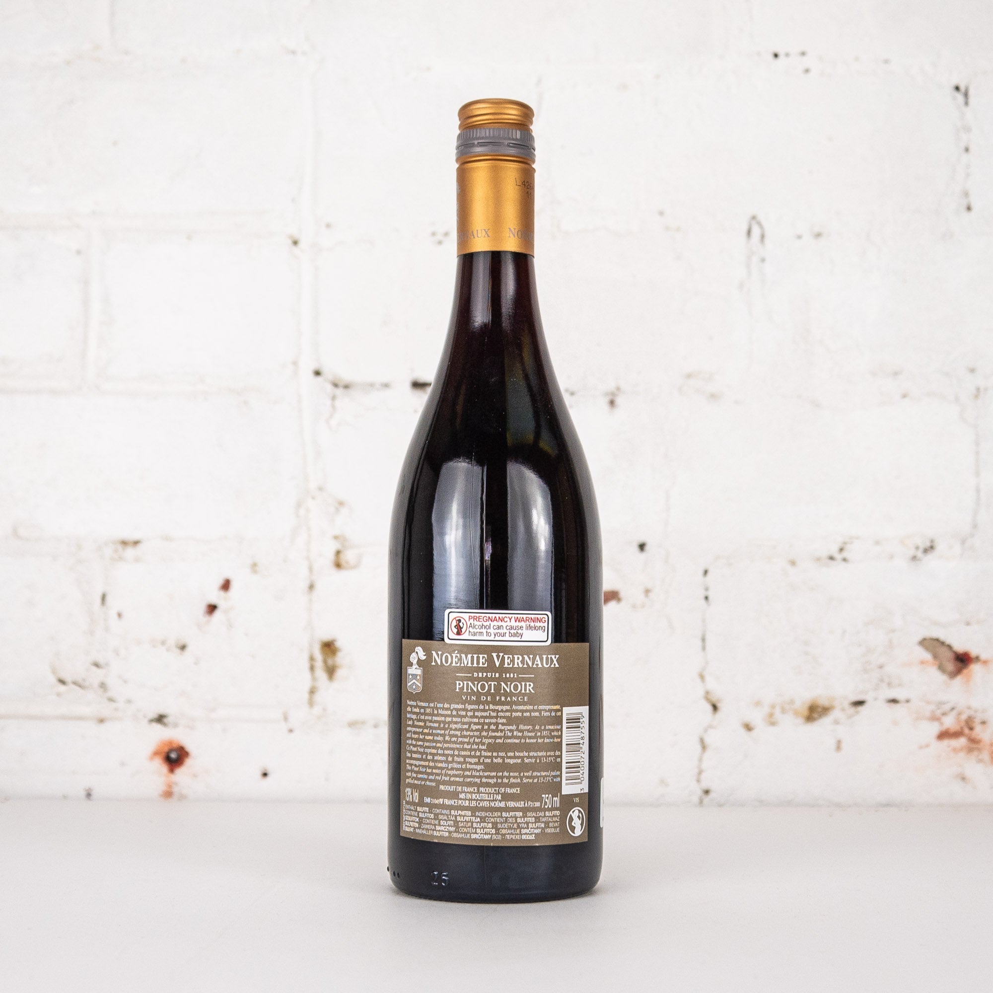 Noémie Vernaux - Pinot Noir 750ml – Carwyn Cellars
