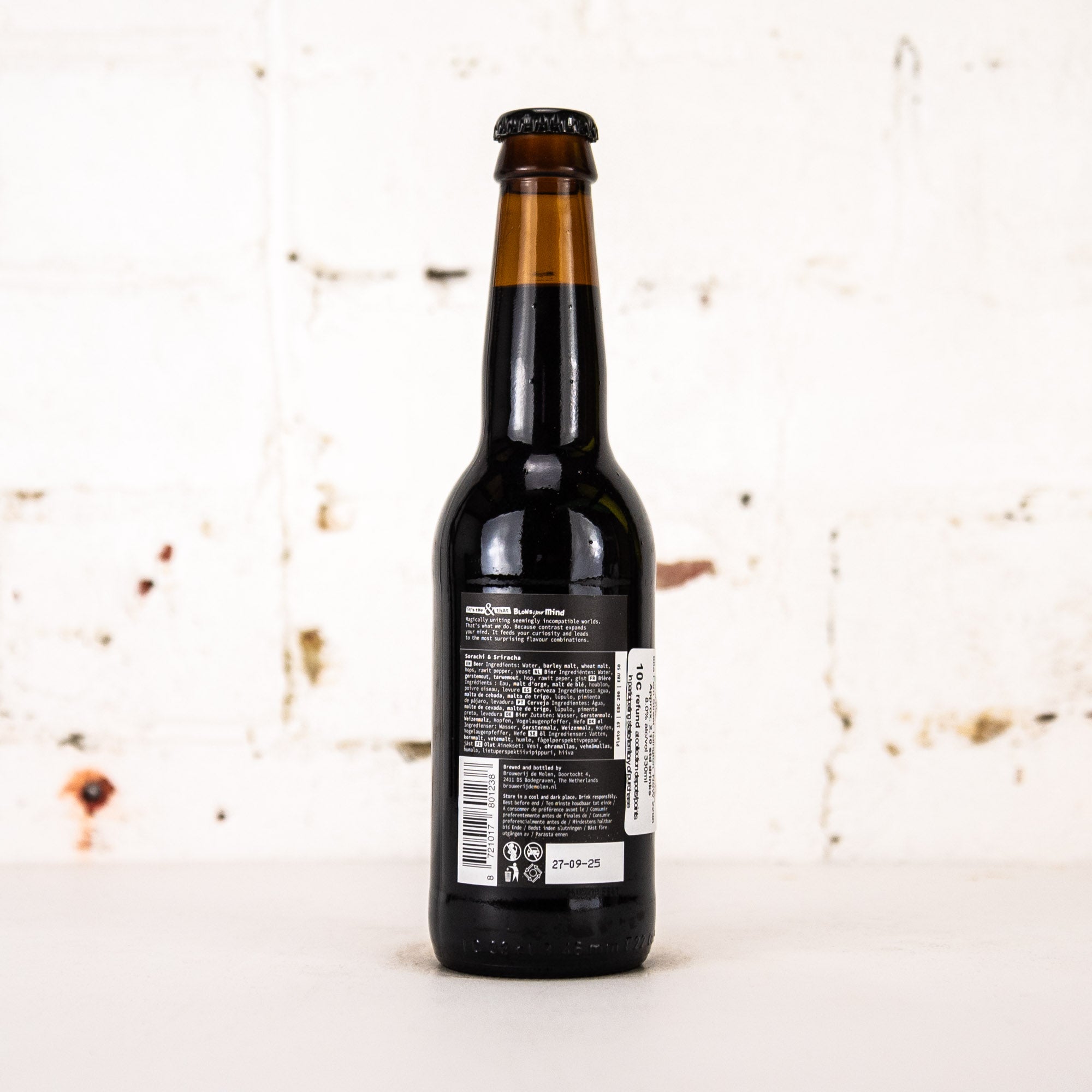 De Molen - Sorachi & Sriracha Export Porter 330ml