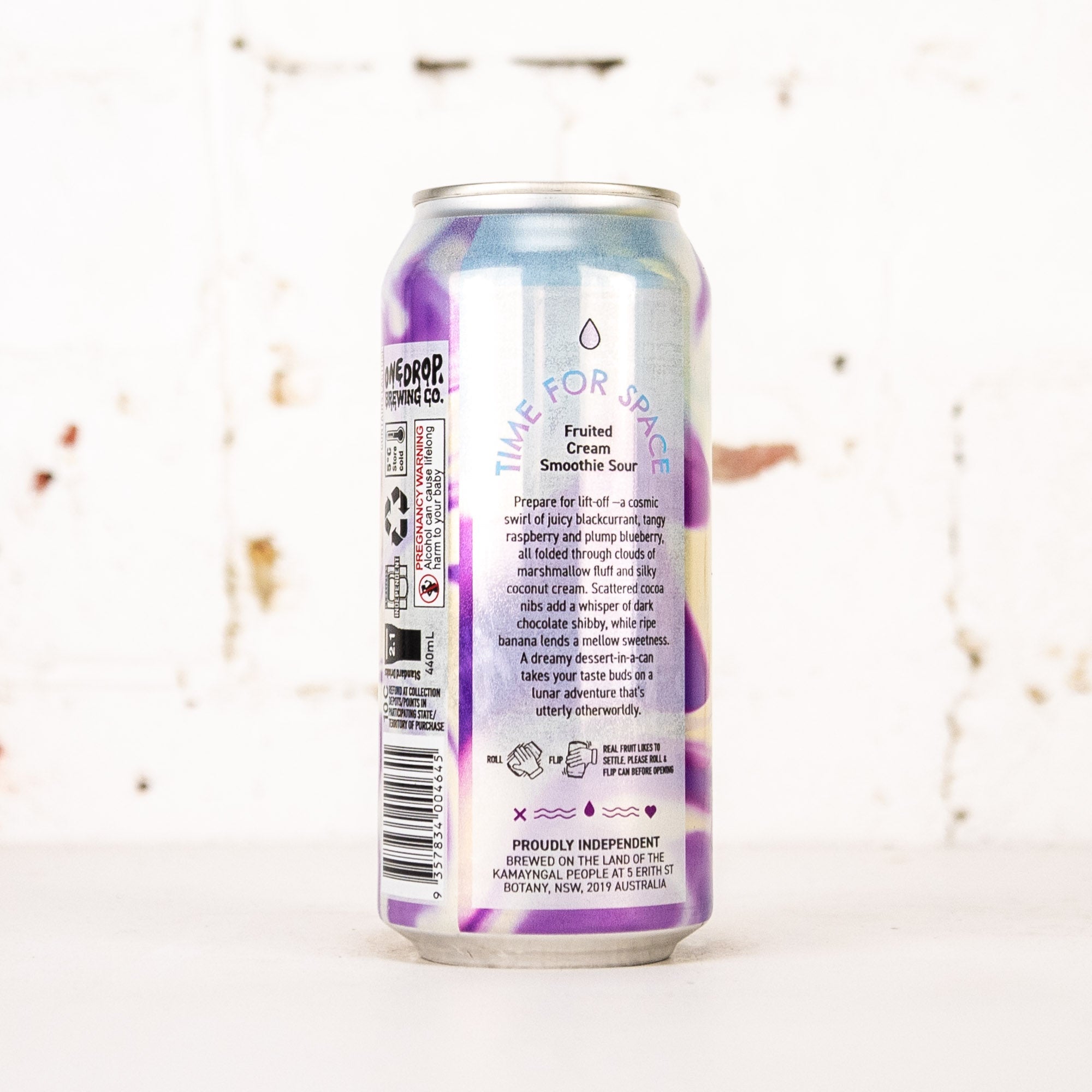 One Drop - Time For Space Fruited Ice Cream Sour