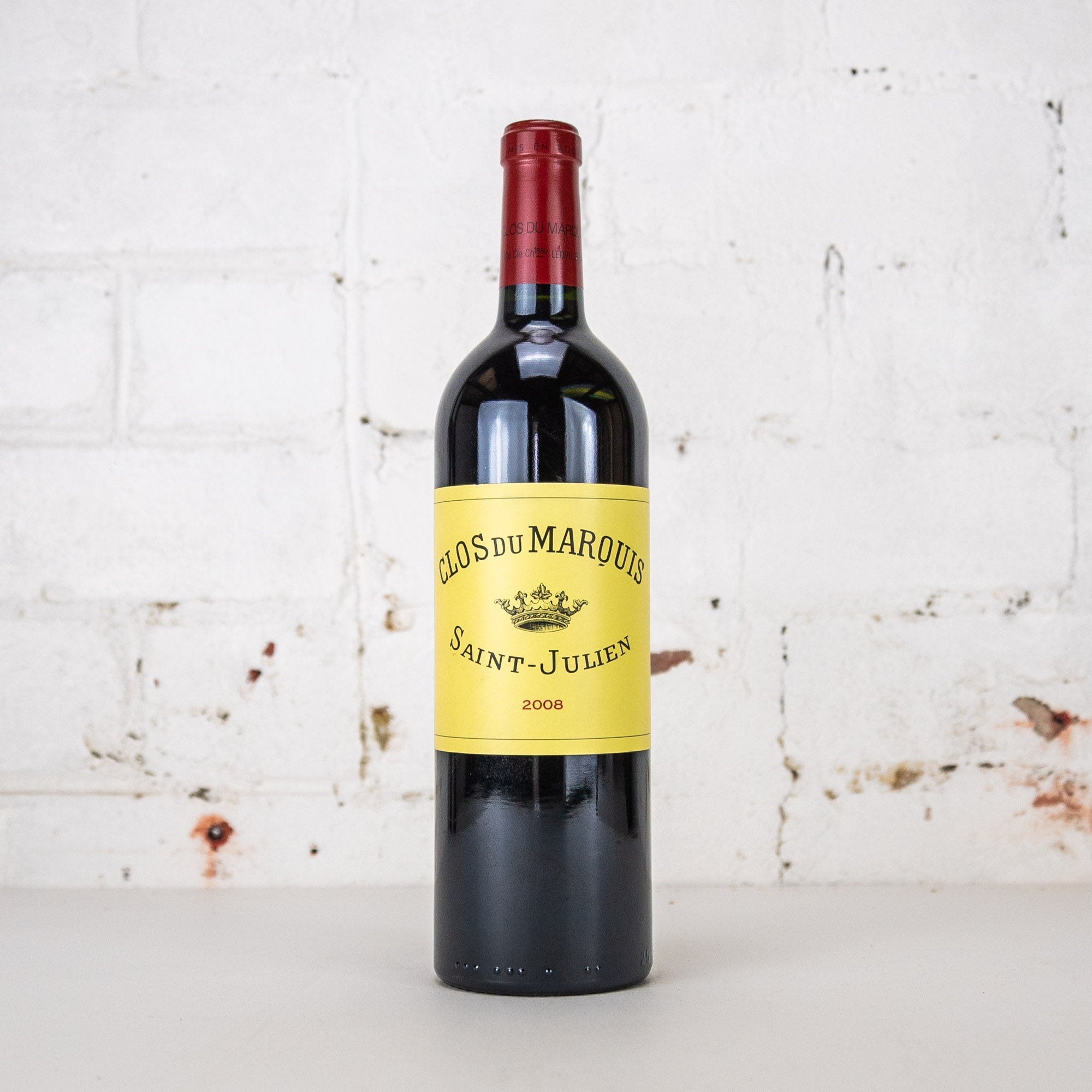 Clos Du Marquis - Saint Julien 2008 750ml – Carwyn Cellars
