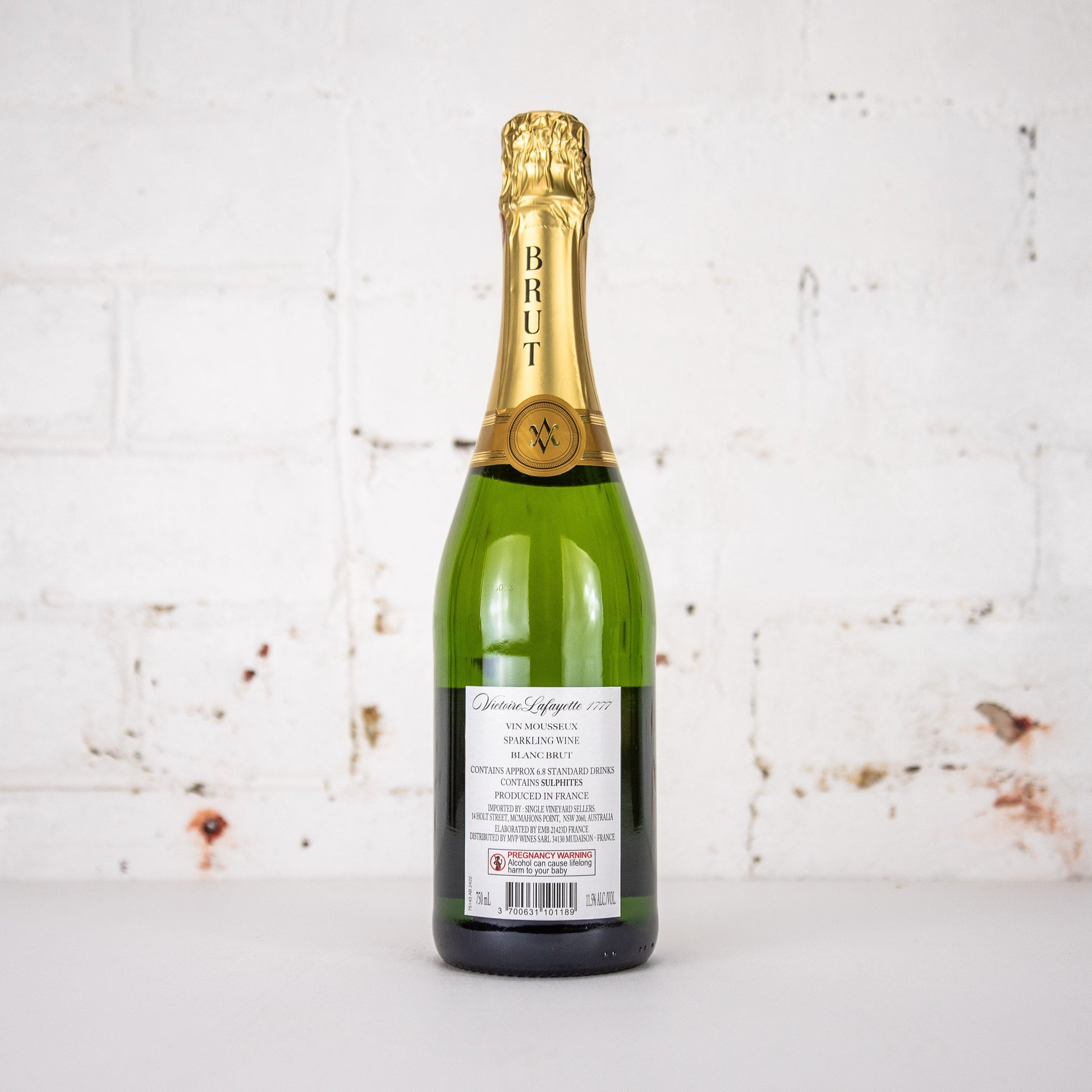 Meyblum & Fils - V. Lafayette 1777 Blanc de Blancs Brut NV 750ml