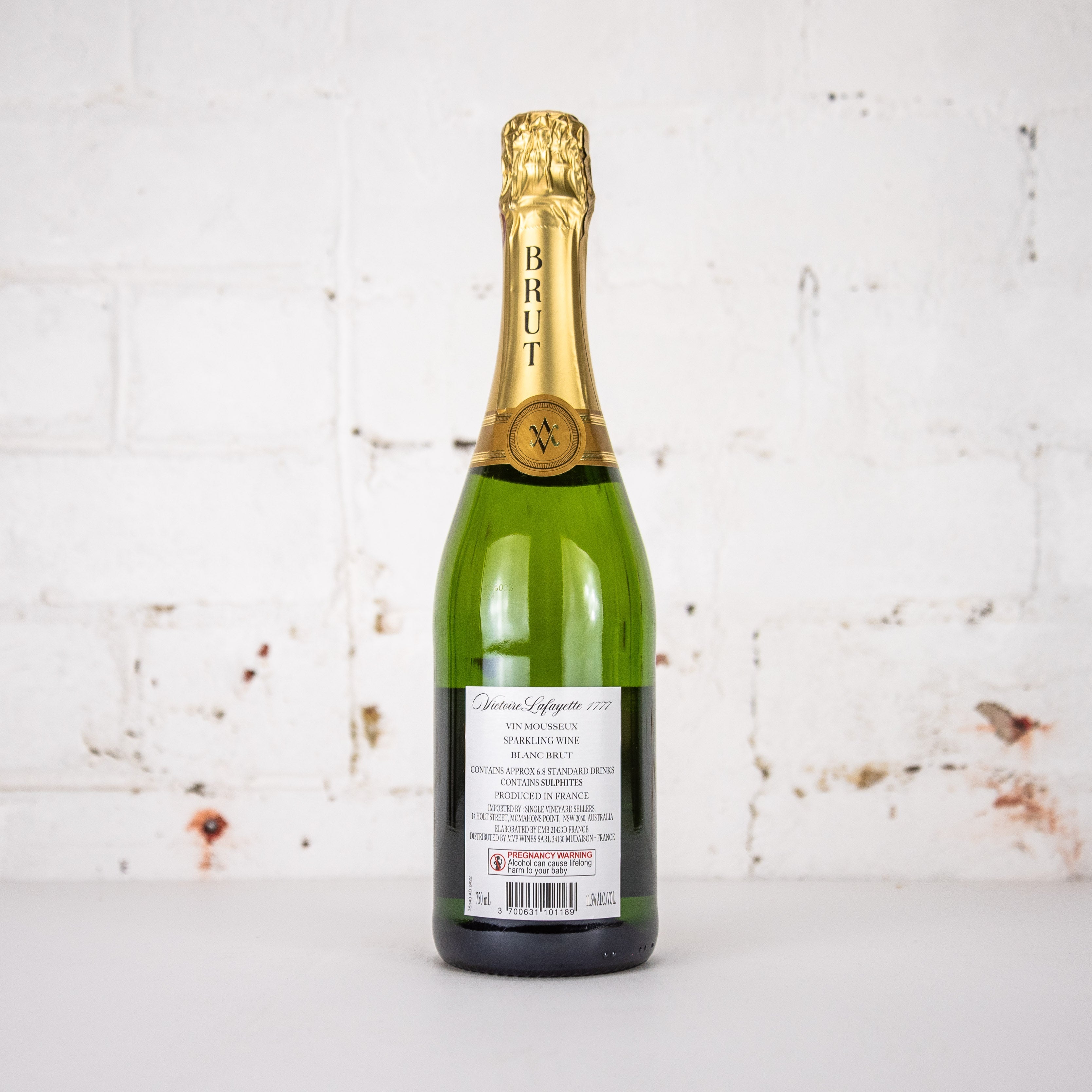 Meyblum & Fils - V. Lafayette 1777 Blanc de Blancs Brut NV 750ml