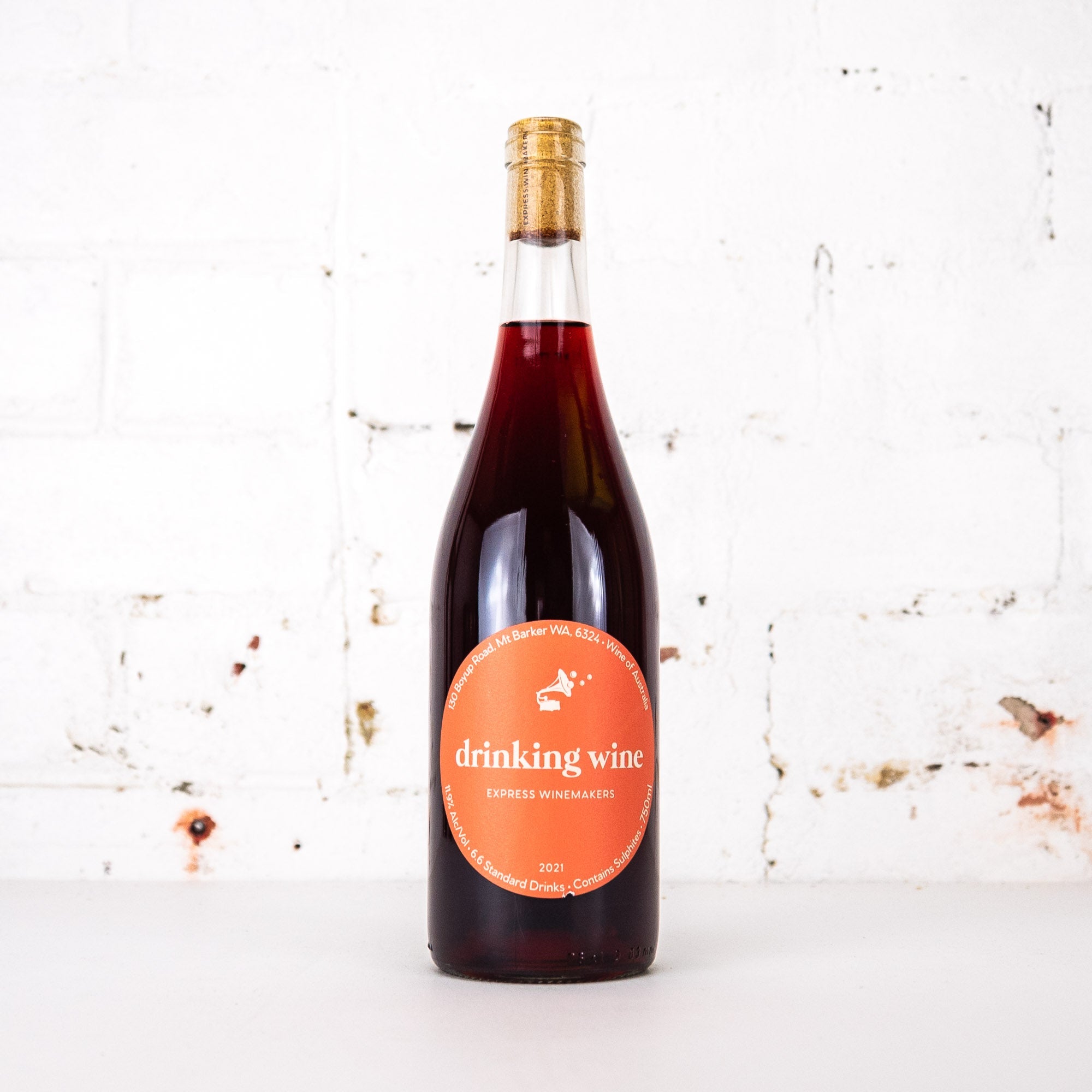 Express Winemakers - Drinking Wine Red 2021 750ml