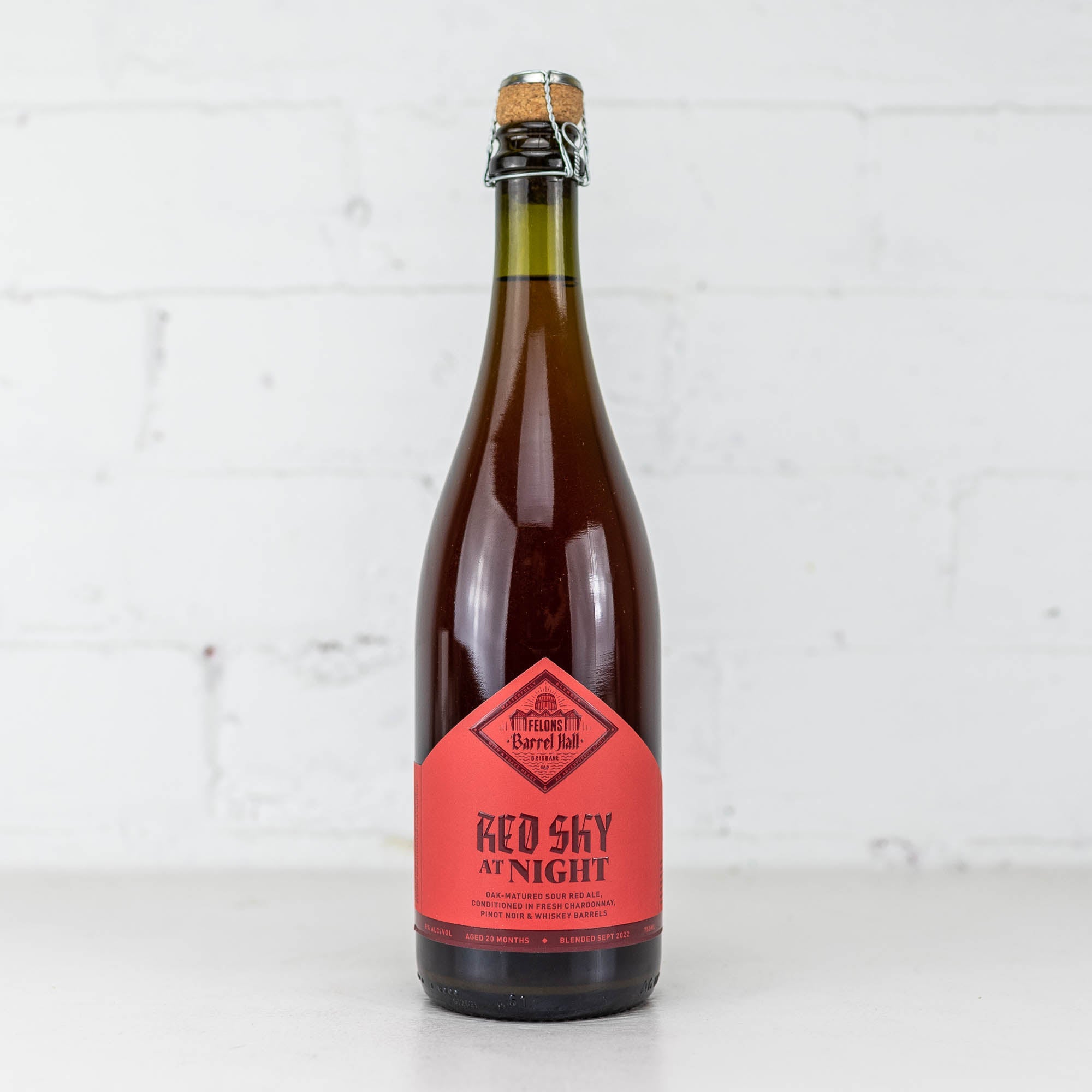 Felons - Red Sky At Night BA Sour Red Ale 750ml
