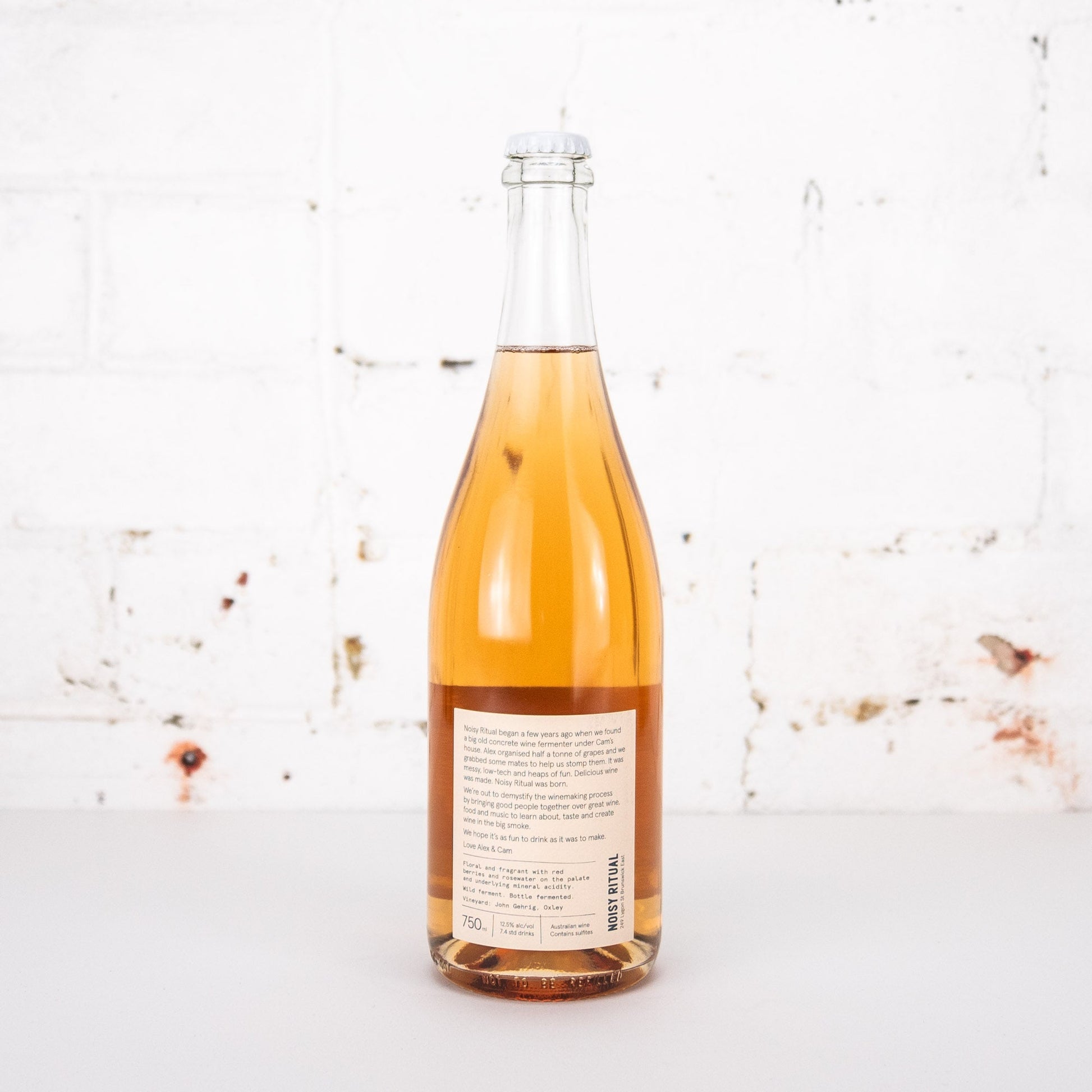 Noisy Ritual - Pet Nat Moscato Rosa 750ml