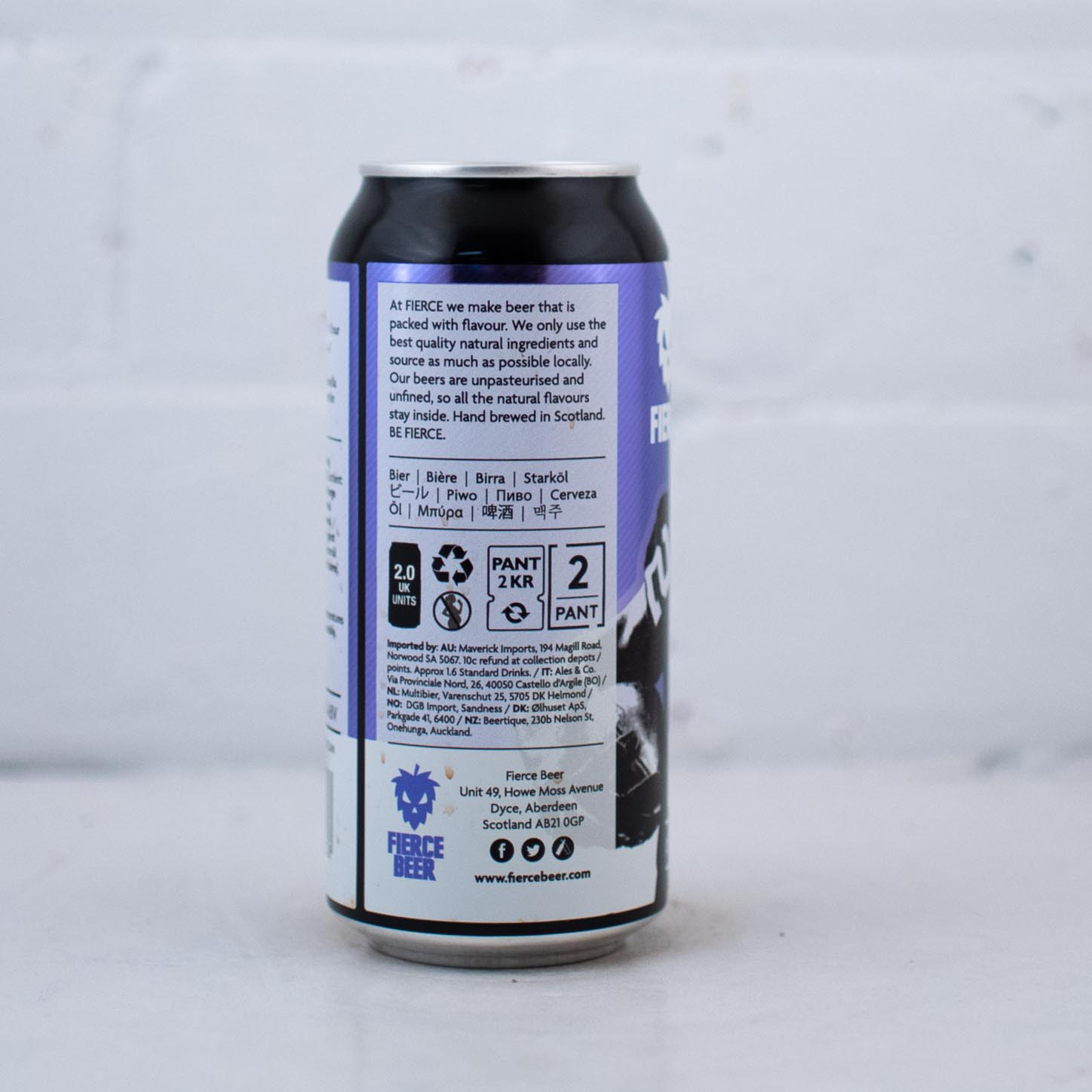 Fierce - Moose Mousse Choc Milk Stout 440ml