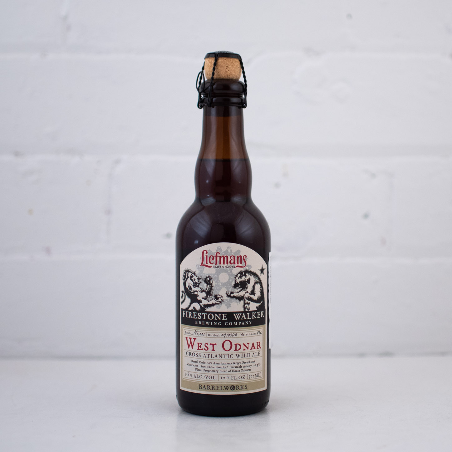 Firestone Walker x Liefmans 'West Odnar' Wild Ale 375ml
