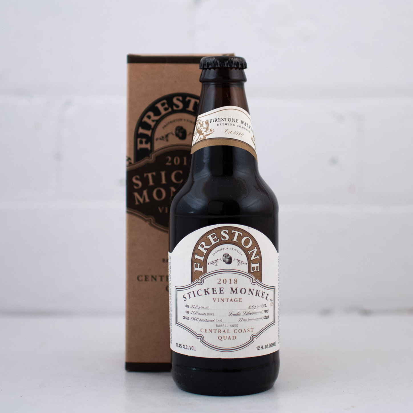 Firestone Walker - Stickee Monkee 2018 355ml