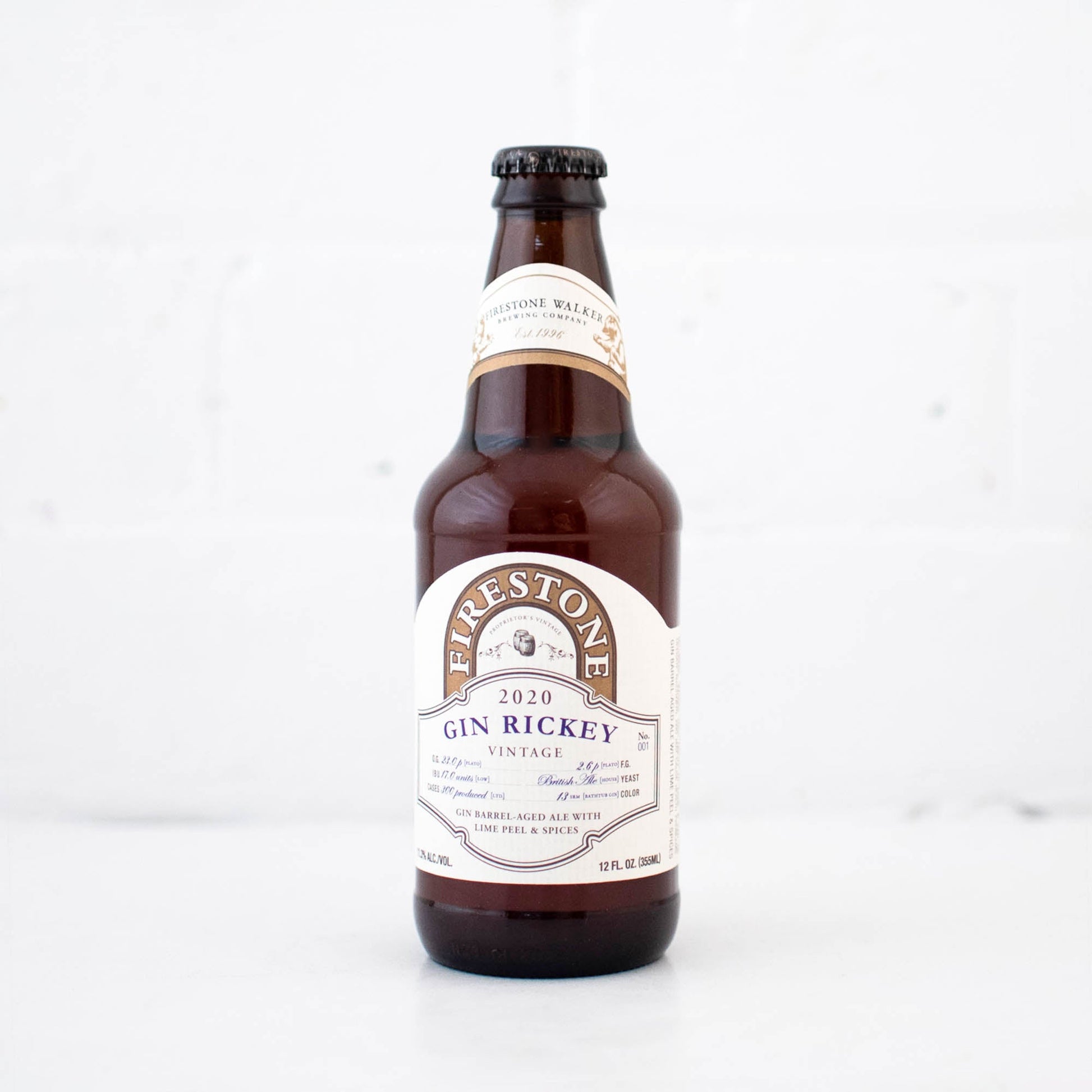 Firestone Walker - Gin Rickey 2020 Blonde Barleywine 355ml