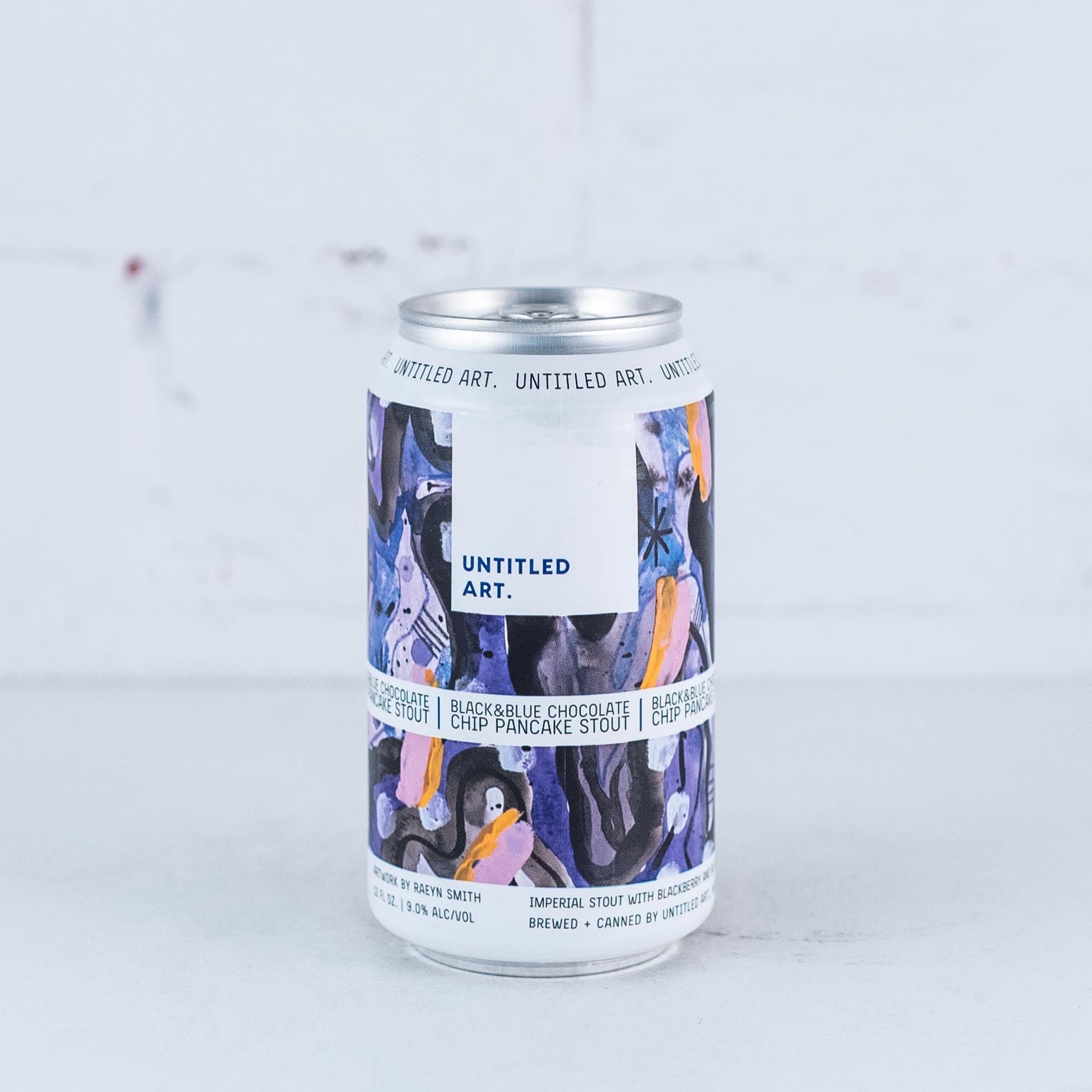 Untitled Art - Black & Blue Chocolate Chip Pancake Stout