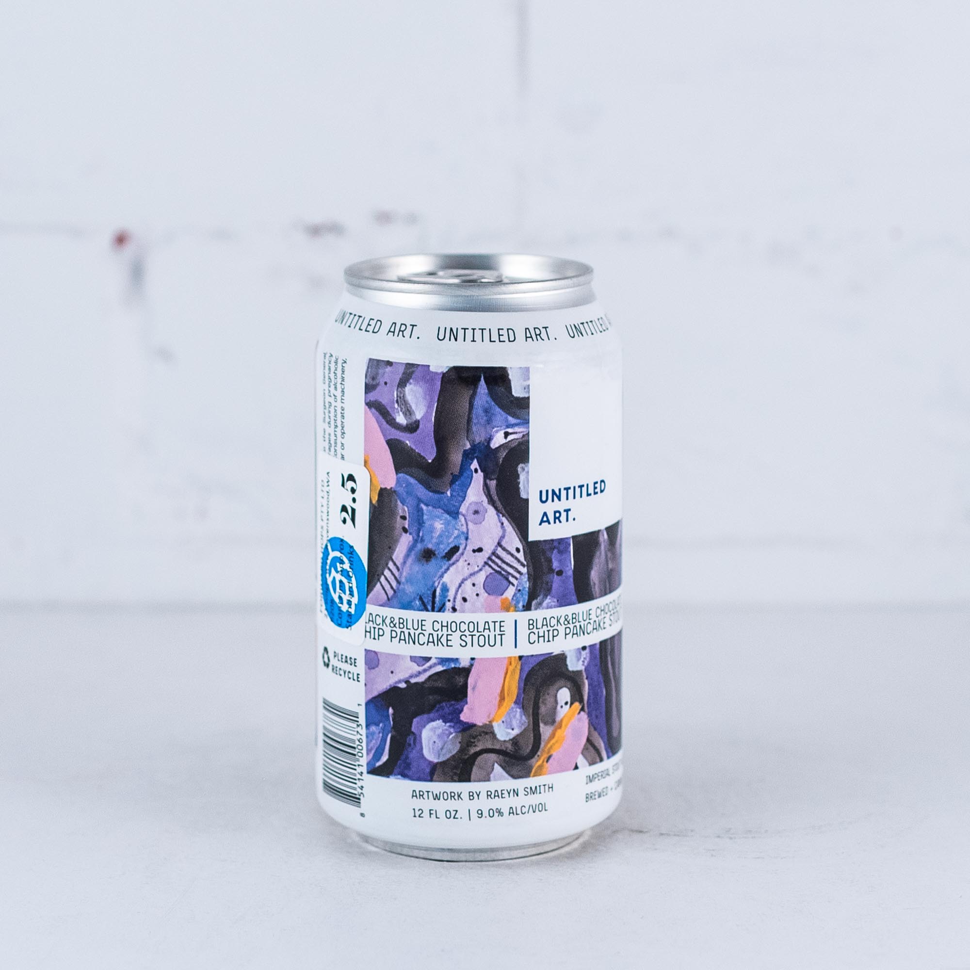 Untitled Art - Black & Blue Chocolate Chip Pancake Stout