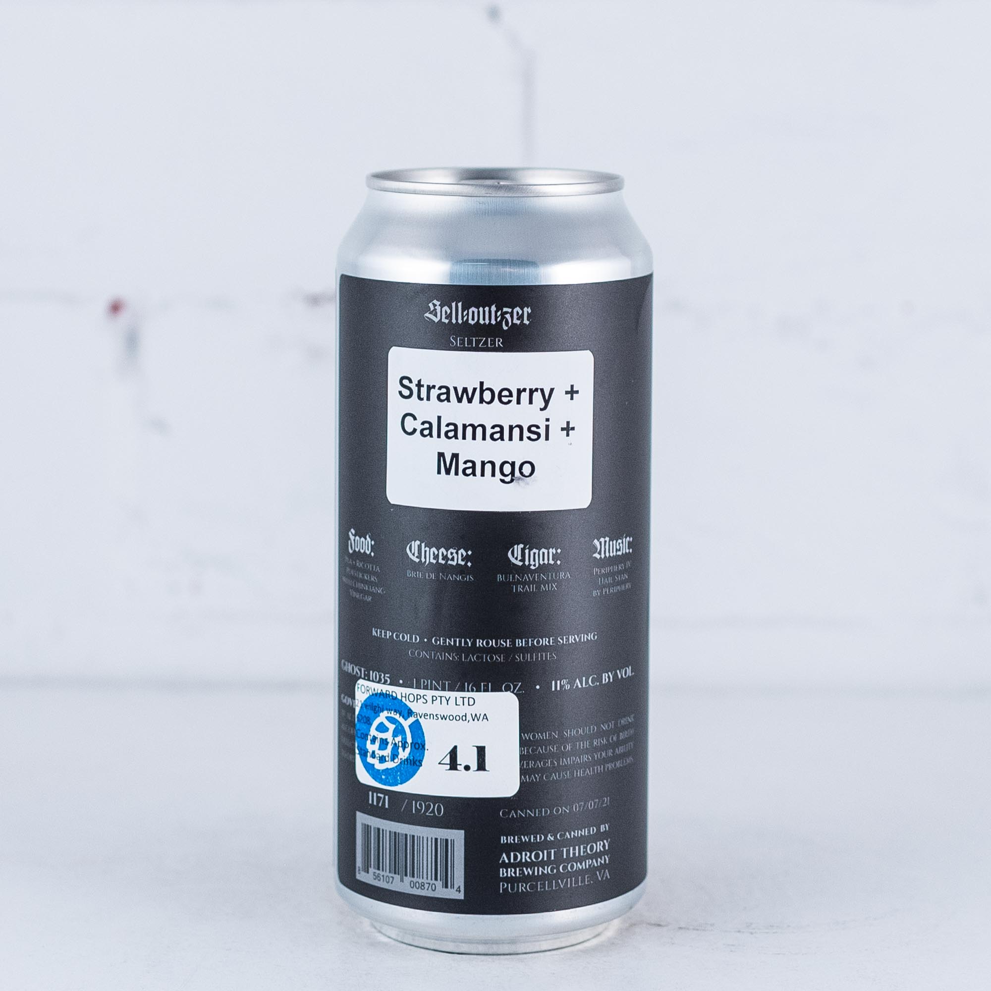Adroit Theory - SellOutZer 2.0 Seltzer (Ghost 1035)