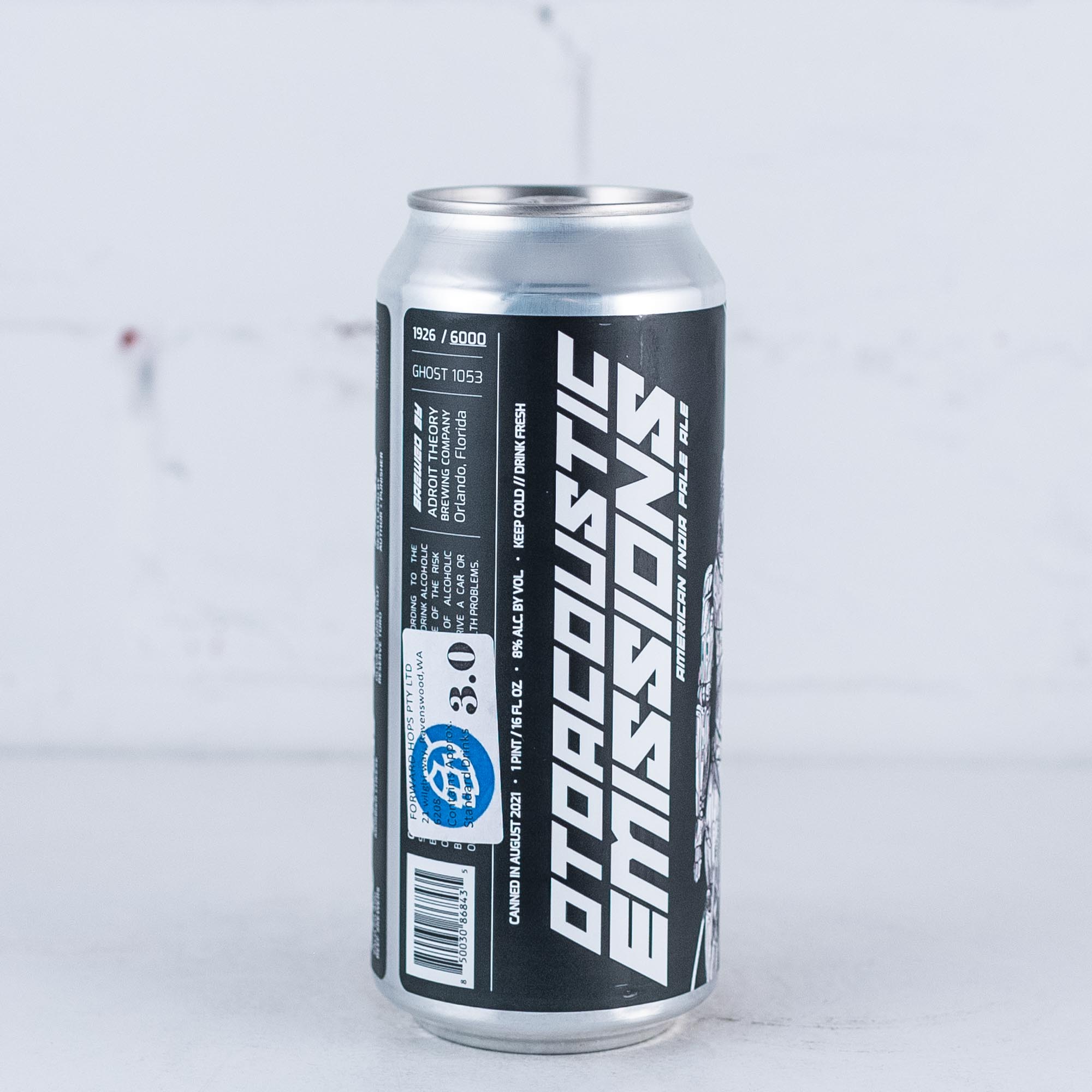 Adroit Theory - Ootacoustic Emissions American IPA (Ghost 1053)