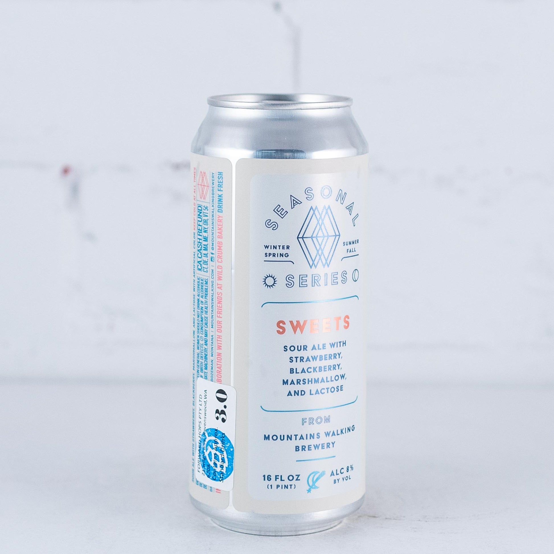 Mountains Walking - Sweets: Strawberry Blackberry Marshmallow & Lactose Sour