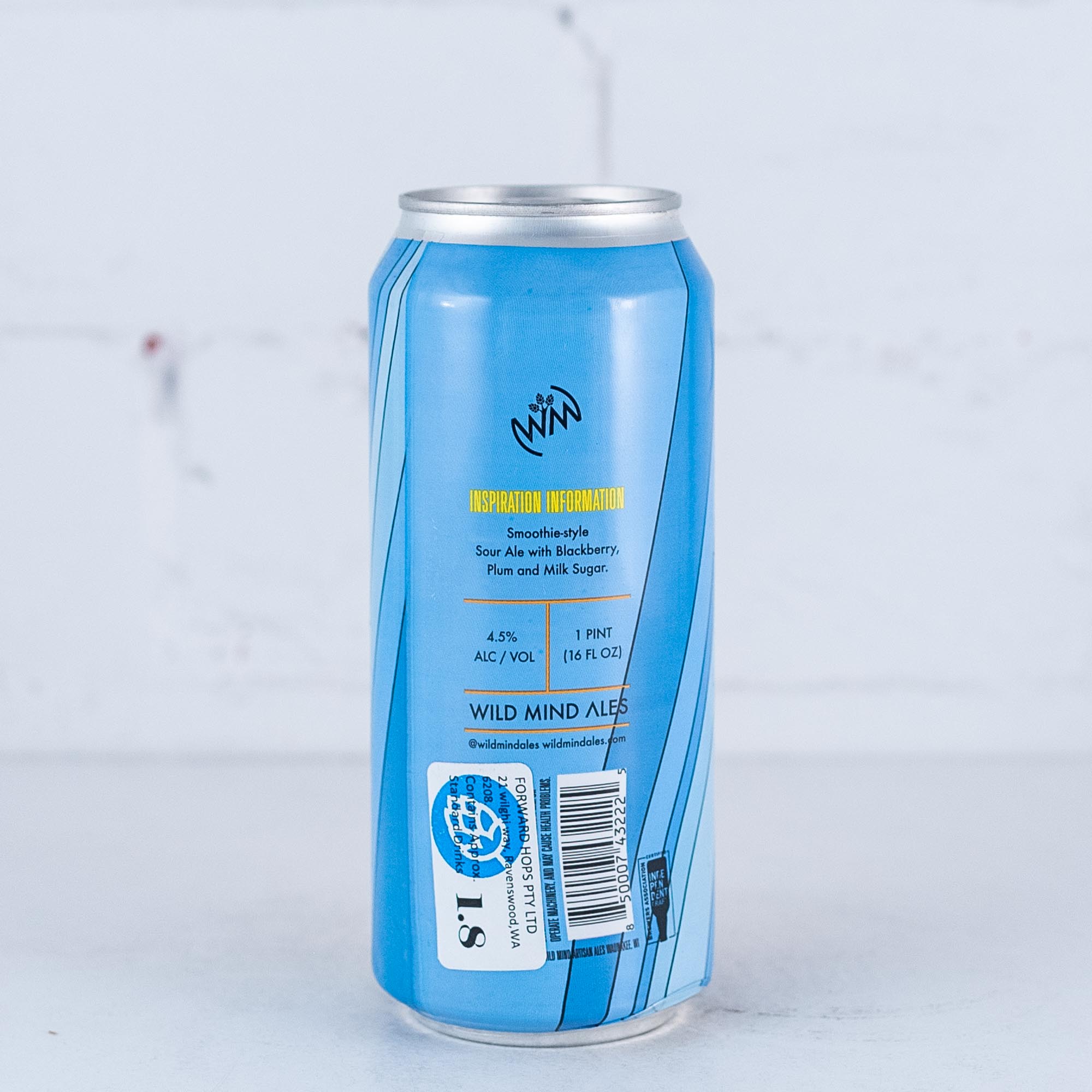 Wild Mind Ales - Inspiration Information Smoothie Sour