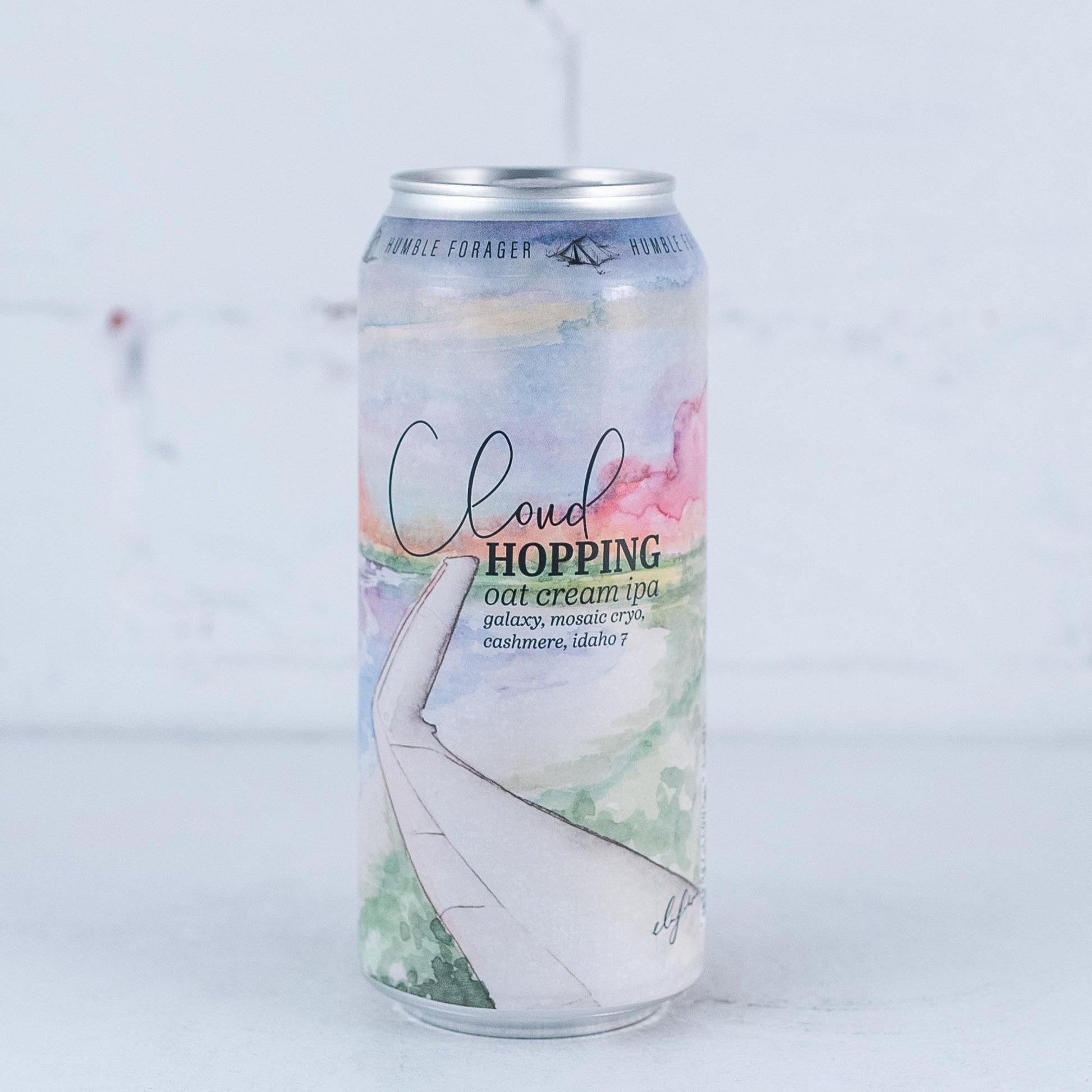 Humble Forager Cloud Hopping V3 Oat Cream IPA Can 473ml