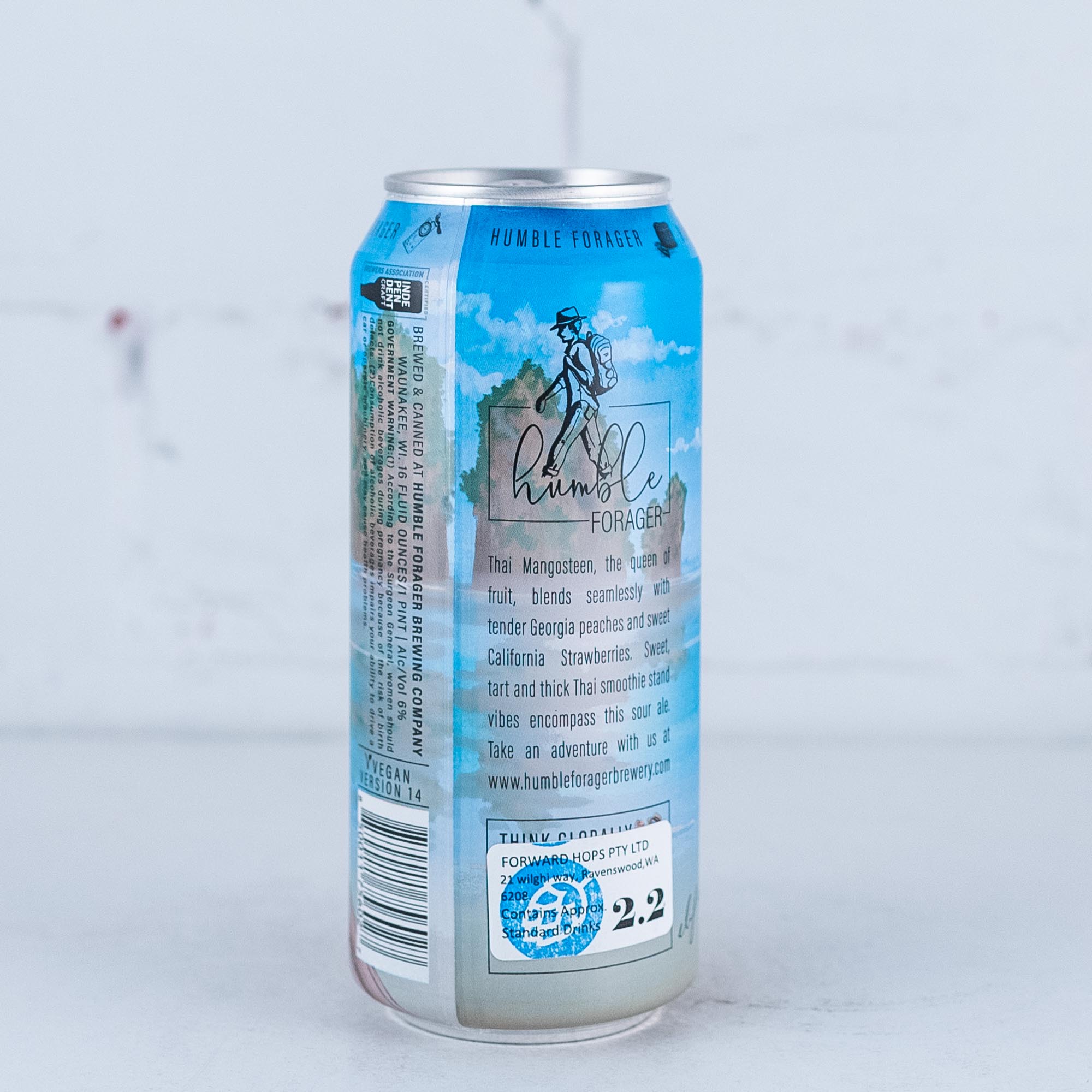 Humble Forager - Coastal Sunshine V14: Mangoseteen, Peach & Strawberry Sour