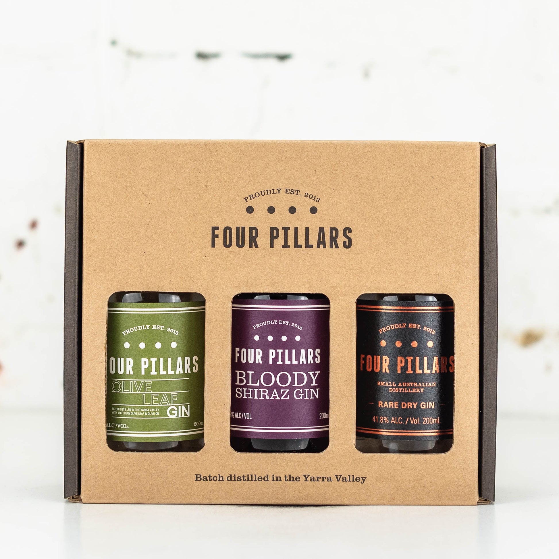 Four Pillars - Gin Gift Pack 3 x 200ml