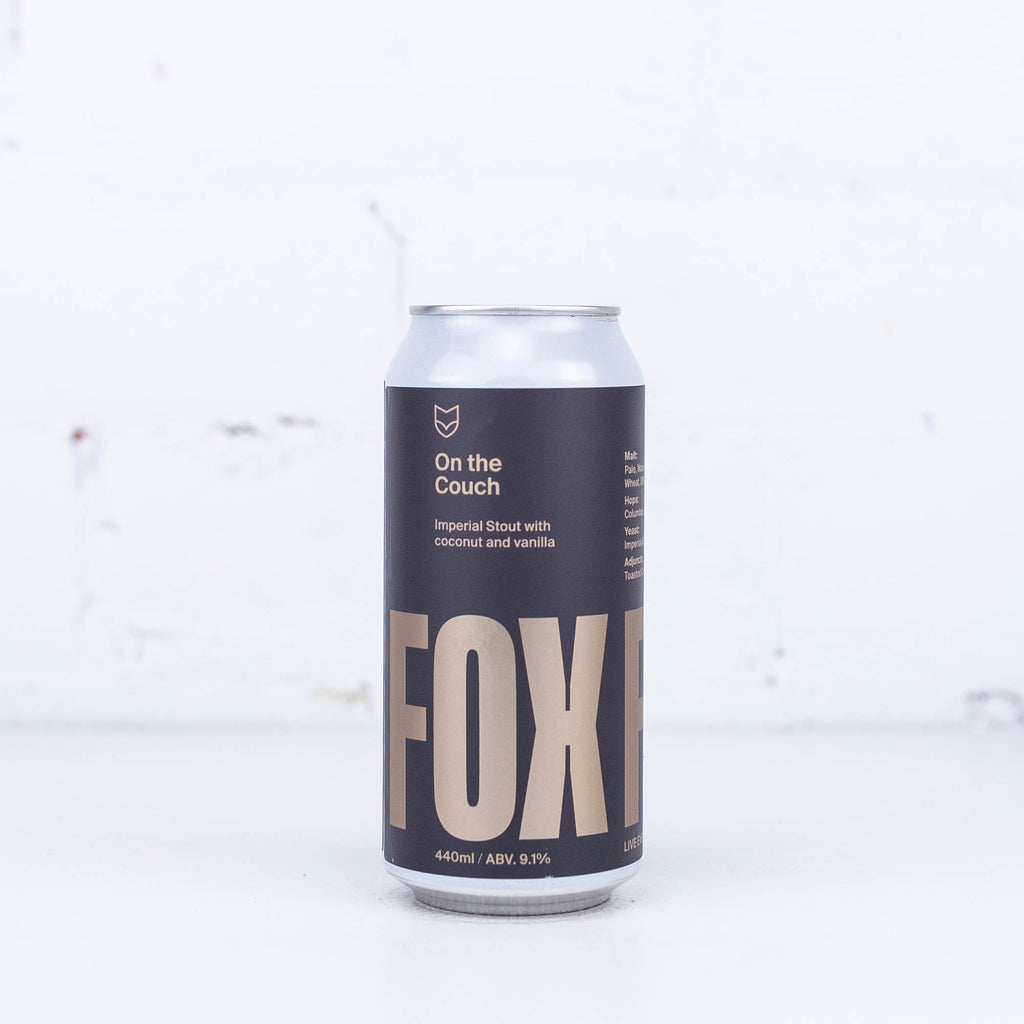 Fox Friday - On The Couch Imperial Stout with Coconut & Vanilla