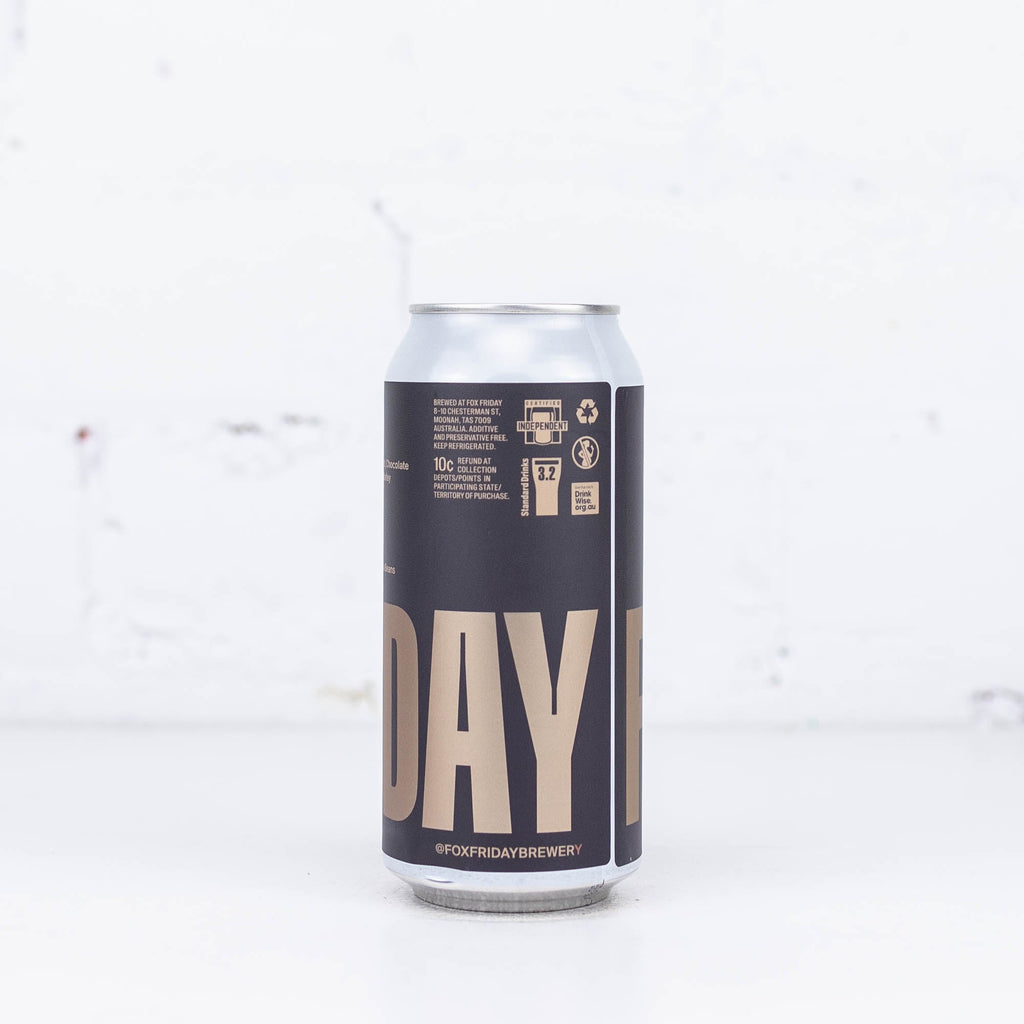 Fox Friday - On The Couch Imperial Stout with Coconut & Vanilla