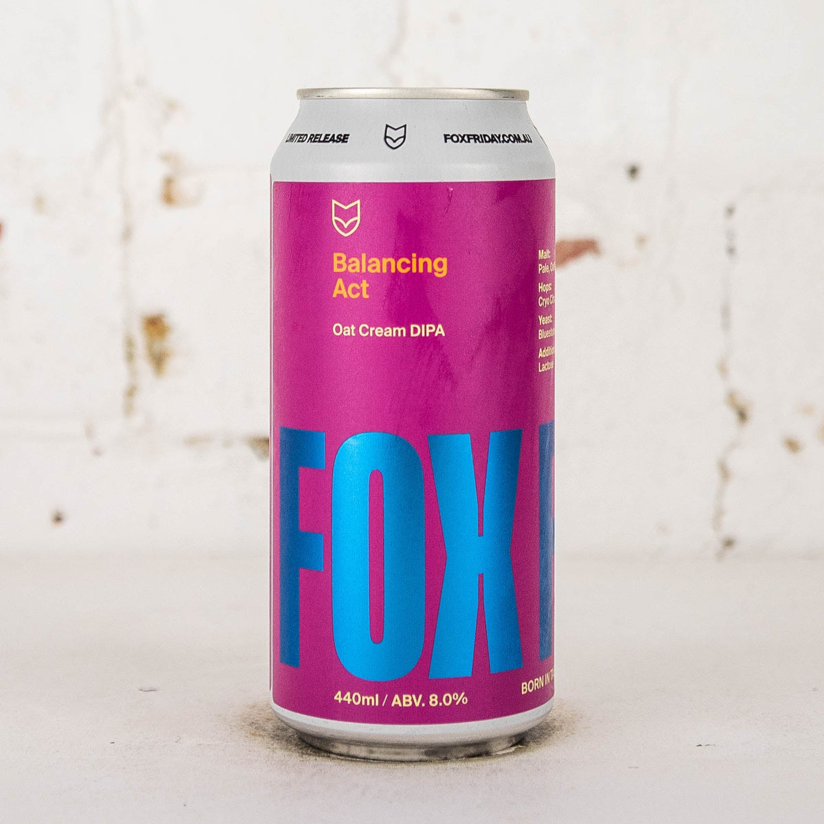 Fox Friday - Balancing Act Oat Cream DIPA