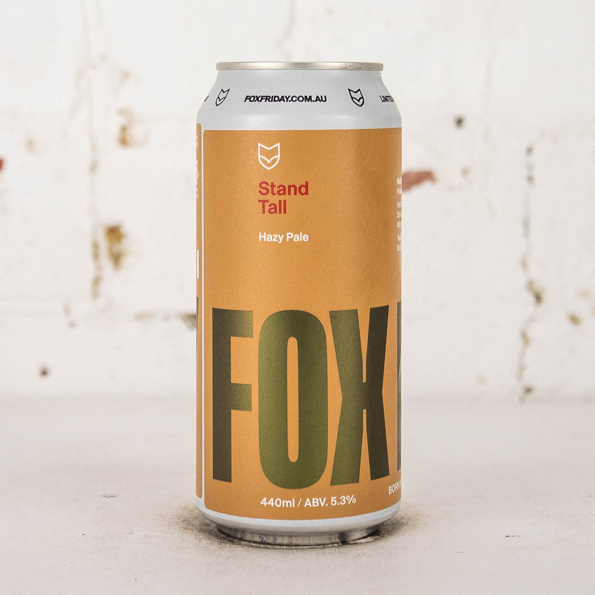 Fox Friday - Stand Tall Hazy Pale
