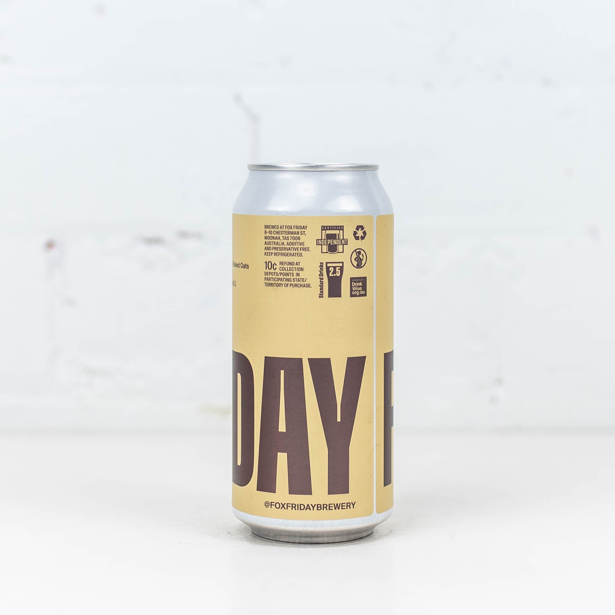 Fox Friday - Straight Shooter Oat Cream IPA