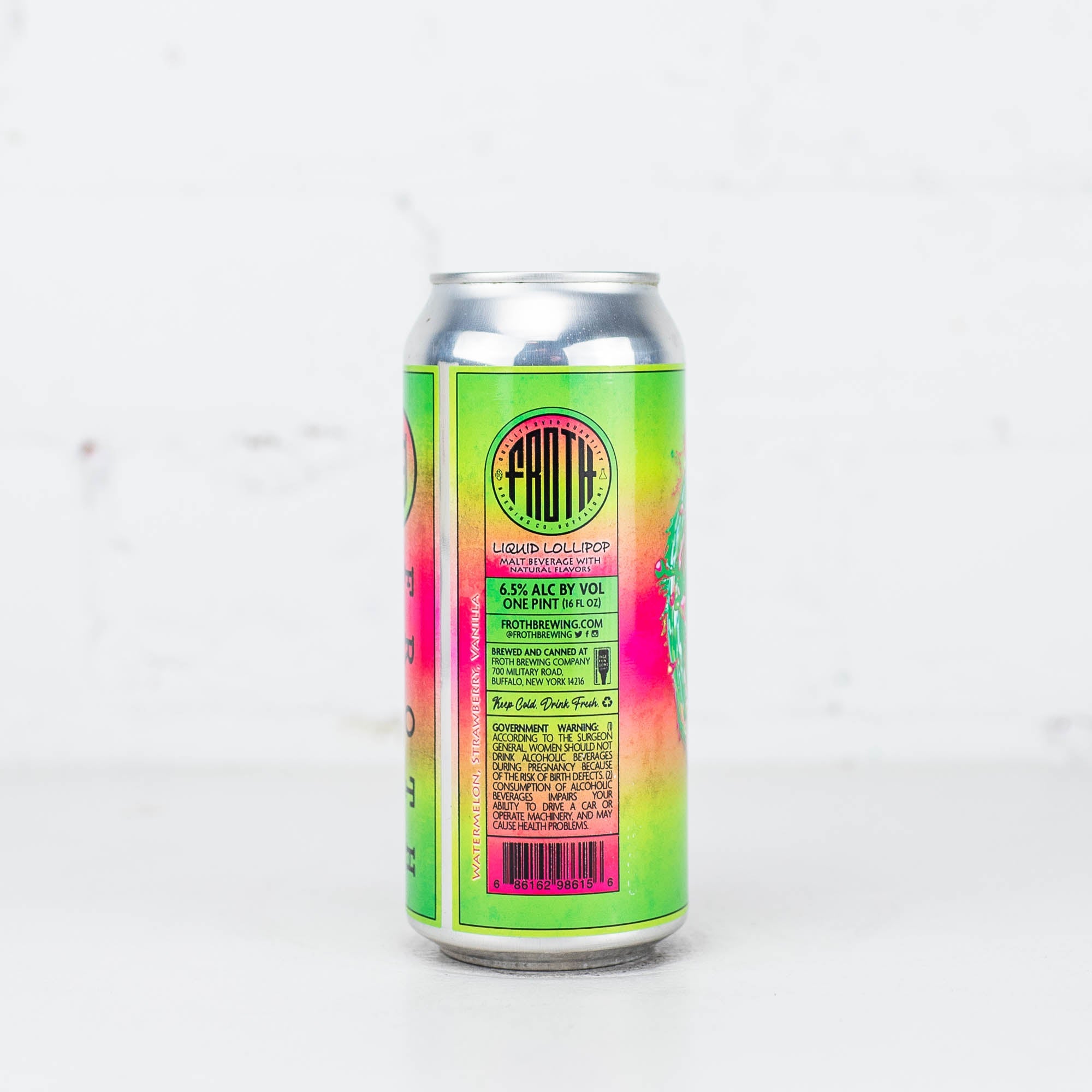 Froth - Liquid Lollipop Watermelon Strawberry Vanilla Smoothie Sour