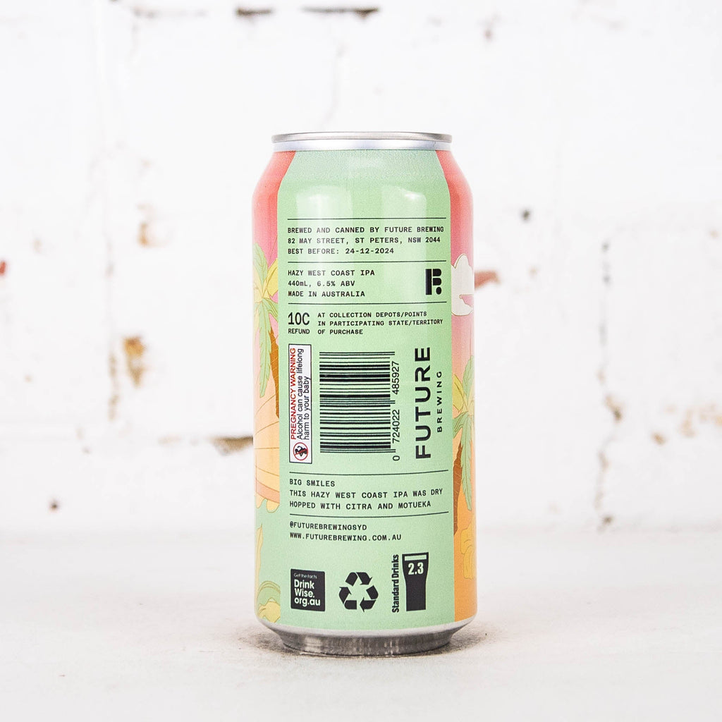 Future Brewing - Big Smiles Hazy West Coast IPA