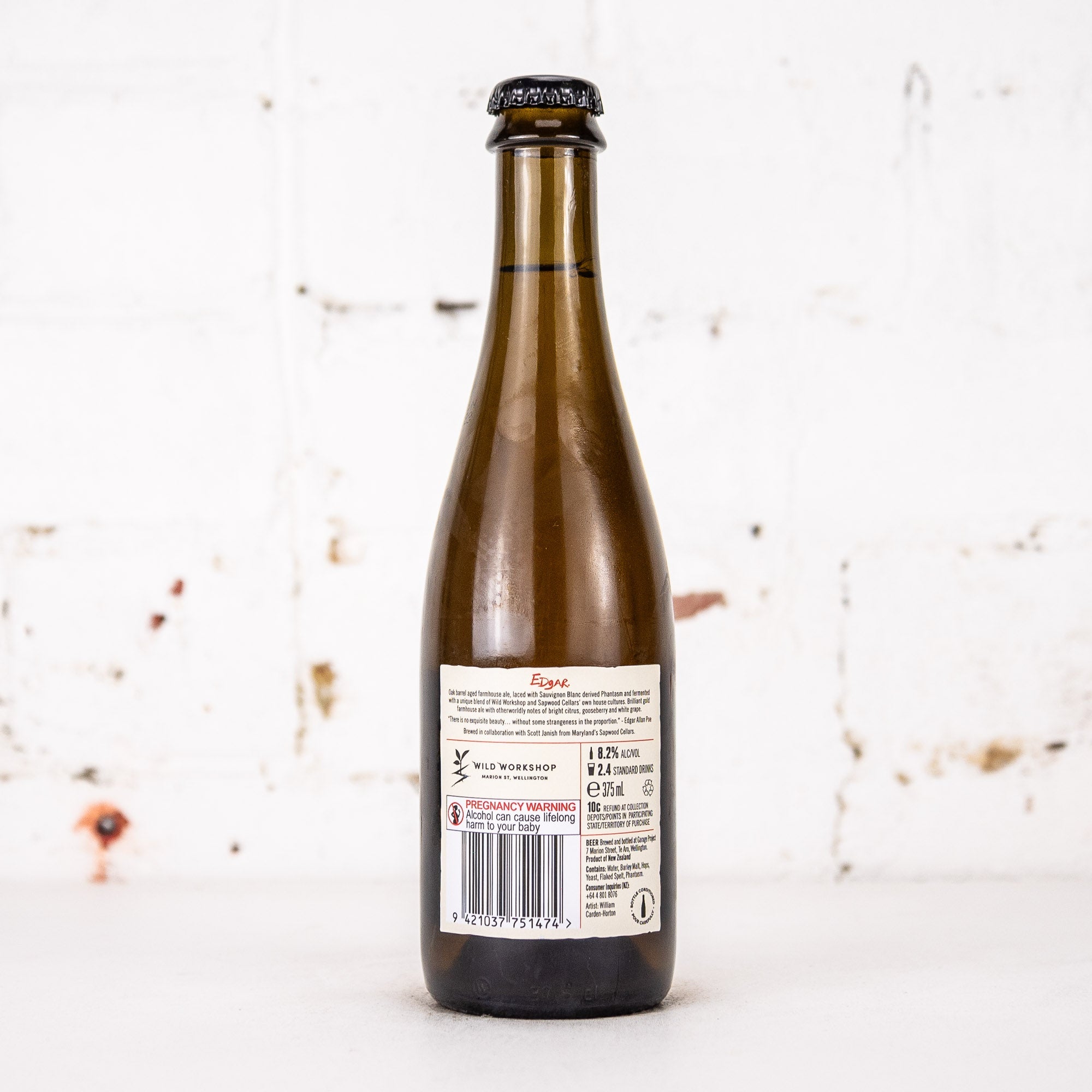 Garage Project - Edgar Phantasm Farmhouse Ale 375ml