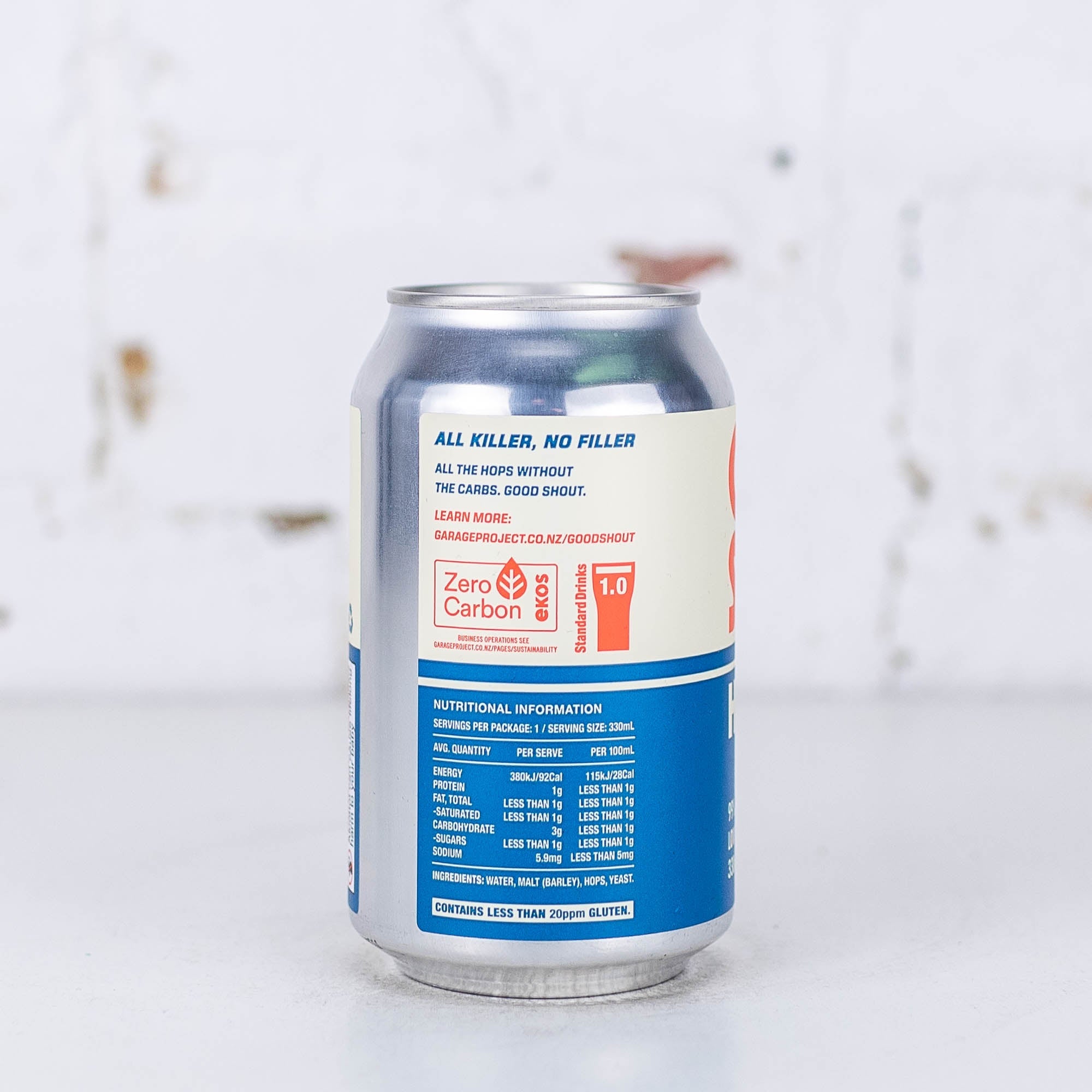 Garage Project - Good Shout Low Carb Hoppy Beer