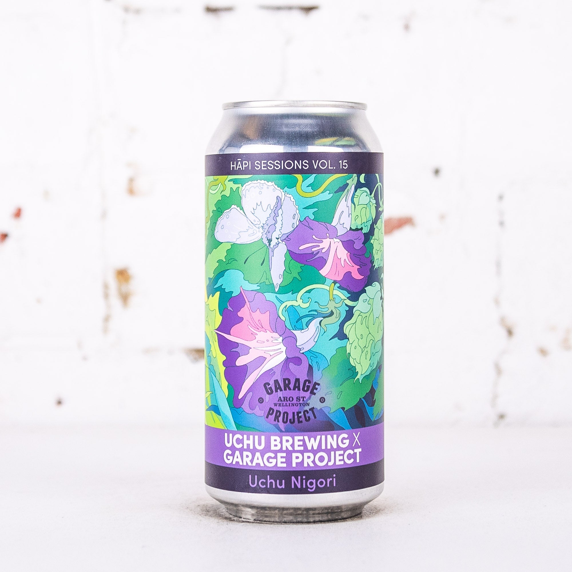 Garage Project x Uchu 'Hapi Sessions Vol. 15: Uchu Nigori' Harvest Fresh Hazy DIPA