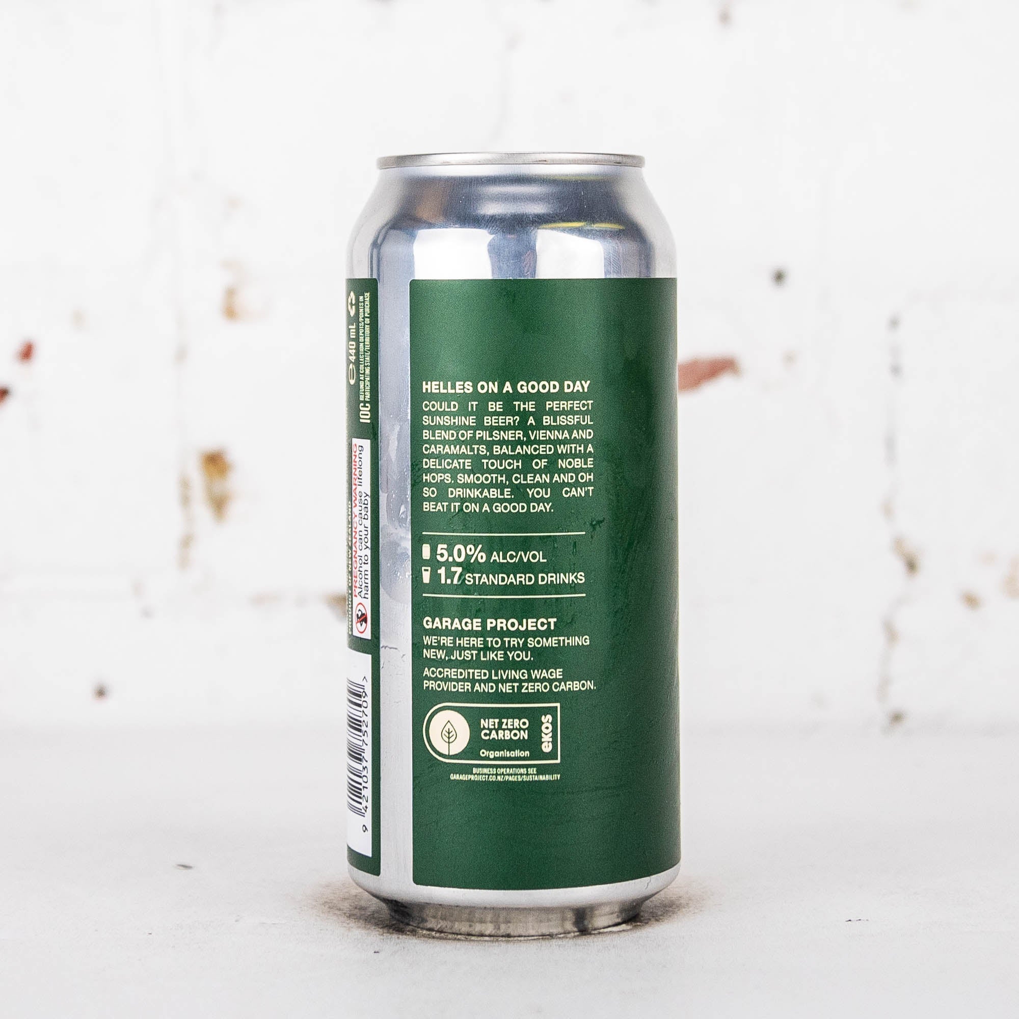 Garage Project - Helles On A Good Day Lager