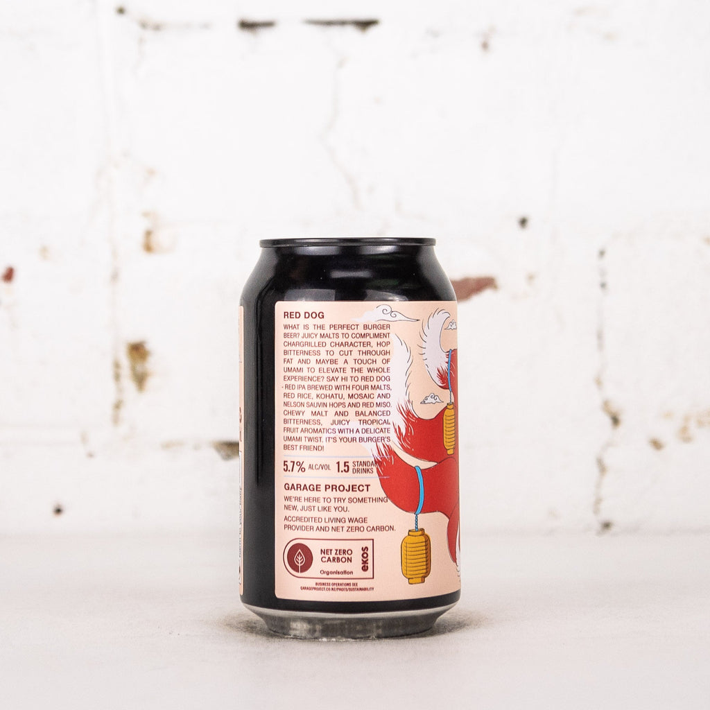 Garage Project - Red Dog Red Miso & Red Rice Red IPA