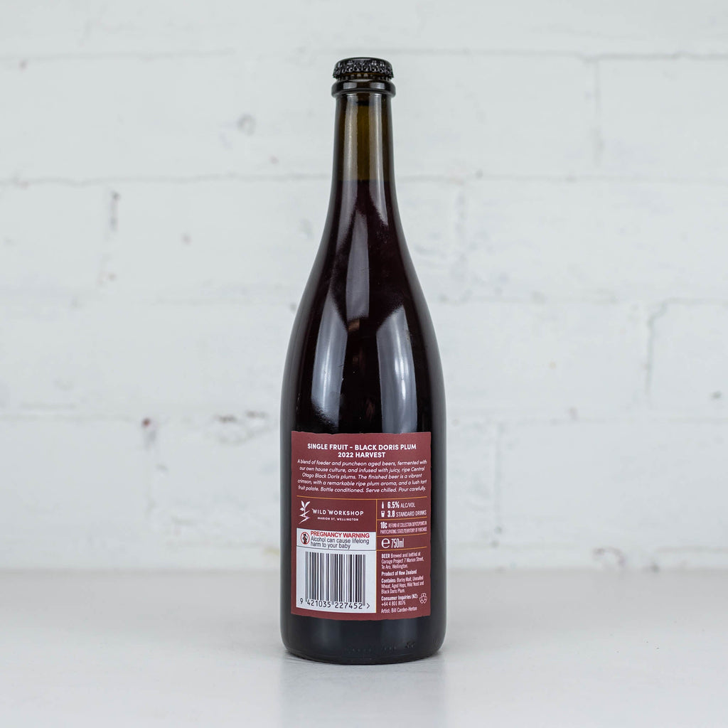 Garage Project - Single Fruit Black Doris Plum 750ml